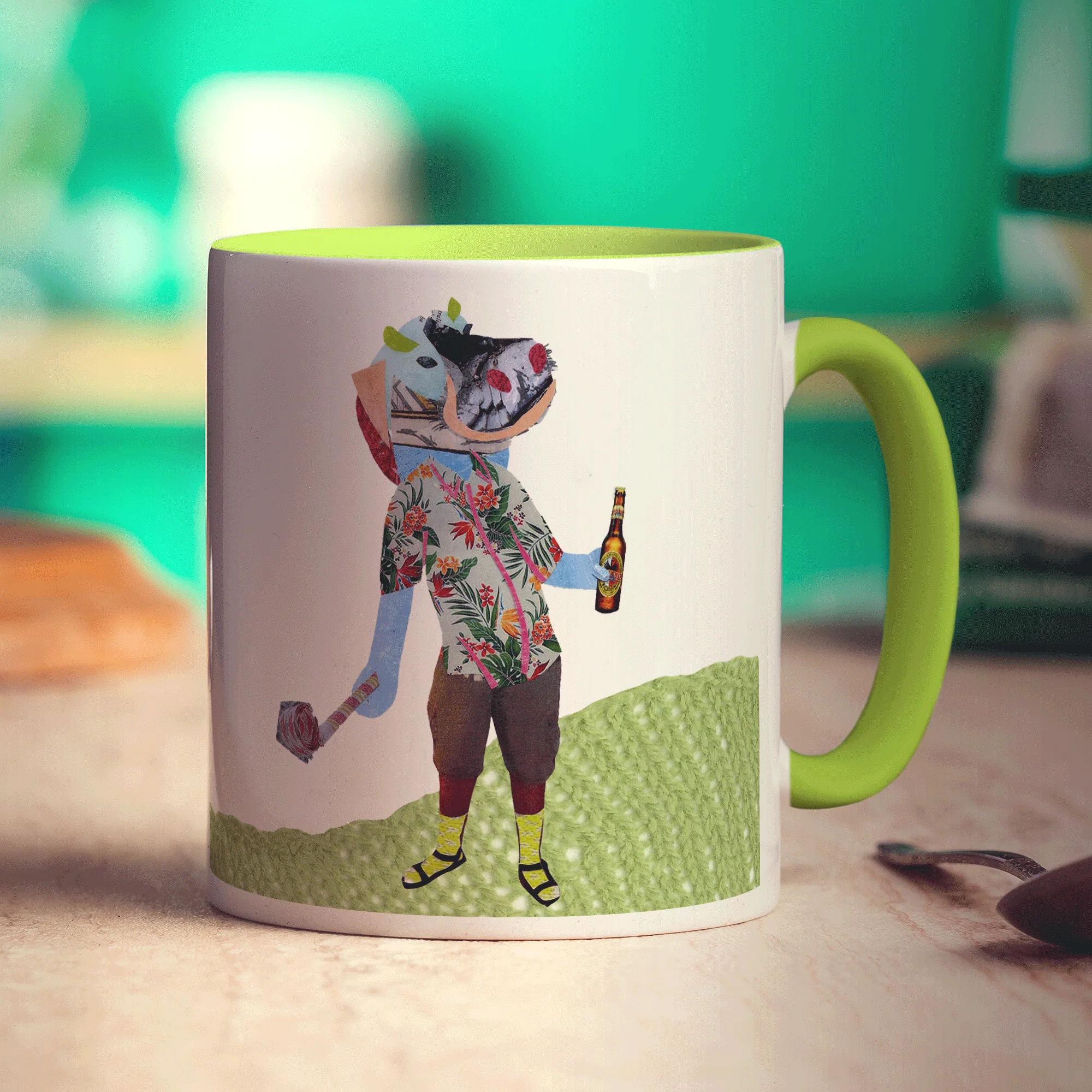 Birthday Hippo Mug by Zoe Spry - Image 6