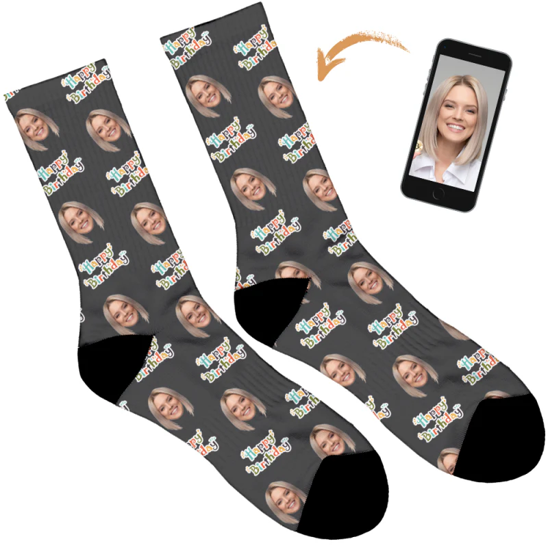 Birthday Personalised Socks - Image 8