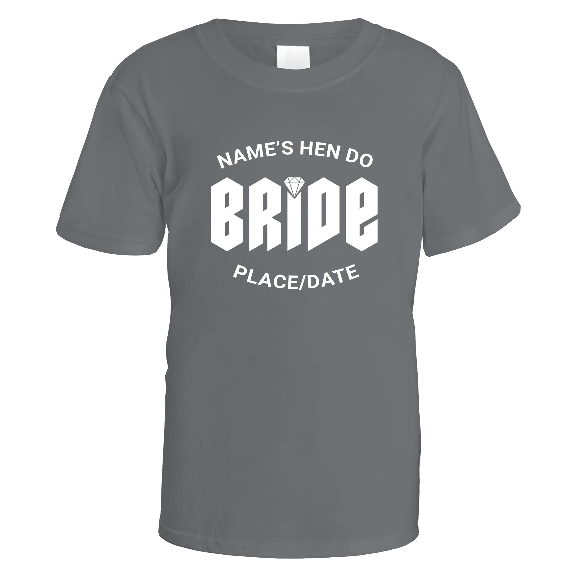 Blackletter Bride Hen Do T-Shirt - Image 11