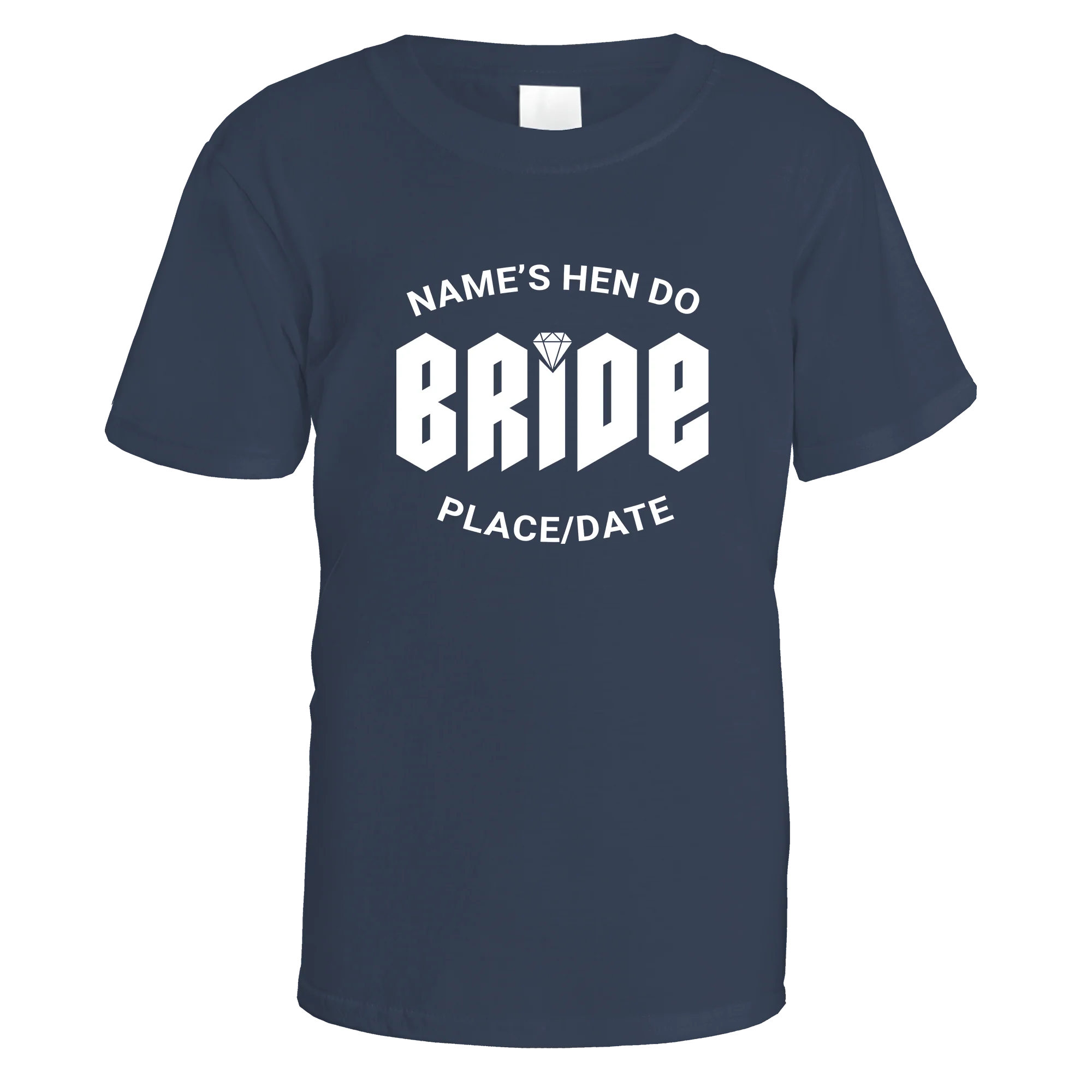 Blackletter Bride Hen Do T-Shirt - Image 15