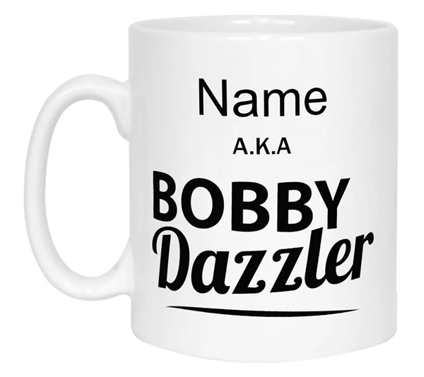 Bobby Dazzler Name Mug - Image 3