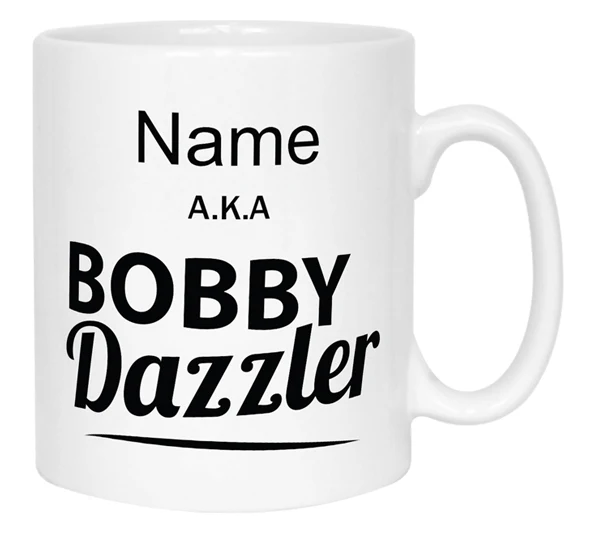 Bobby Dazzler Name Mug - Image 6