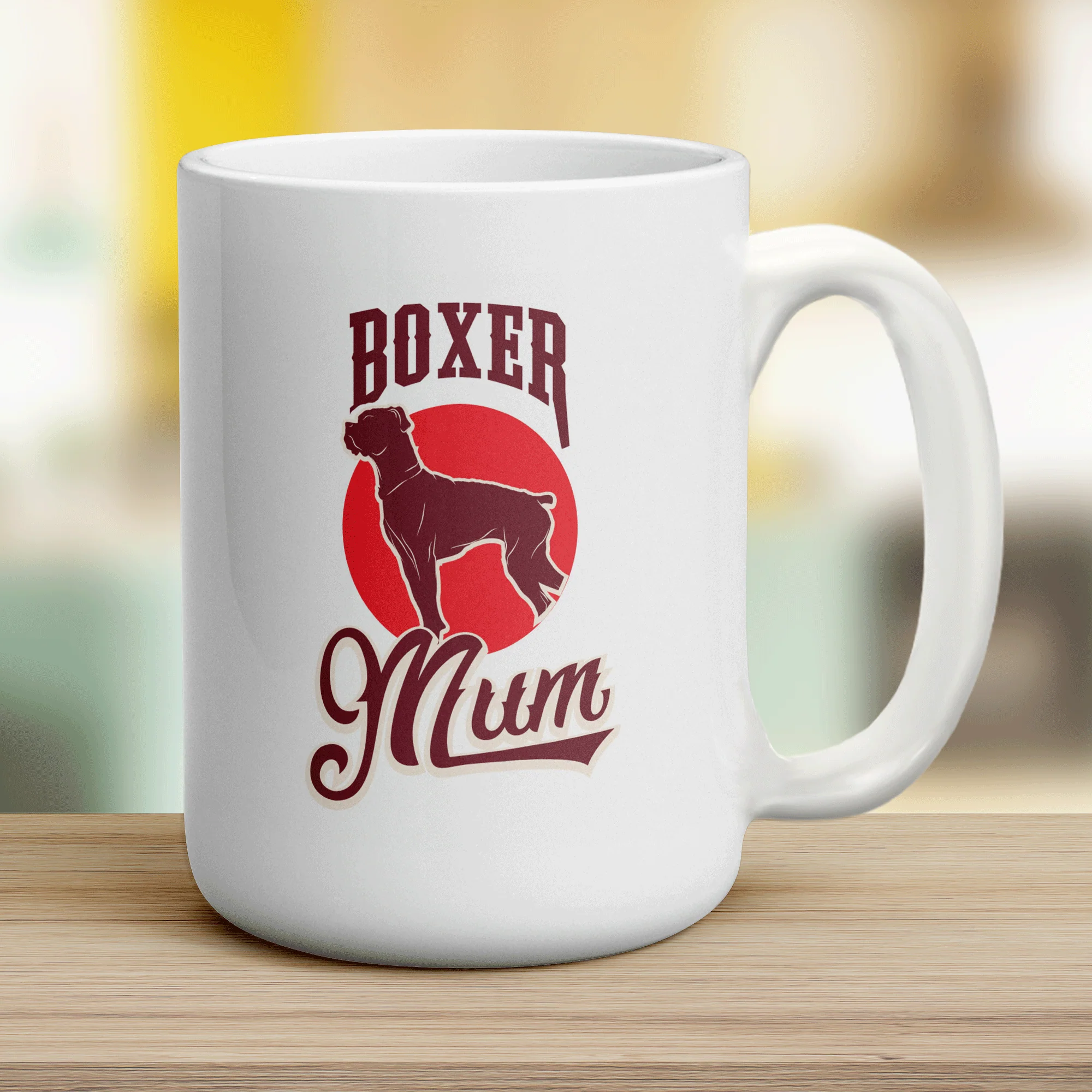 Boxer Mum Mug - Image 12