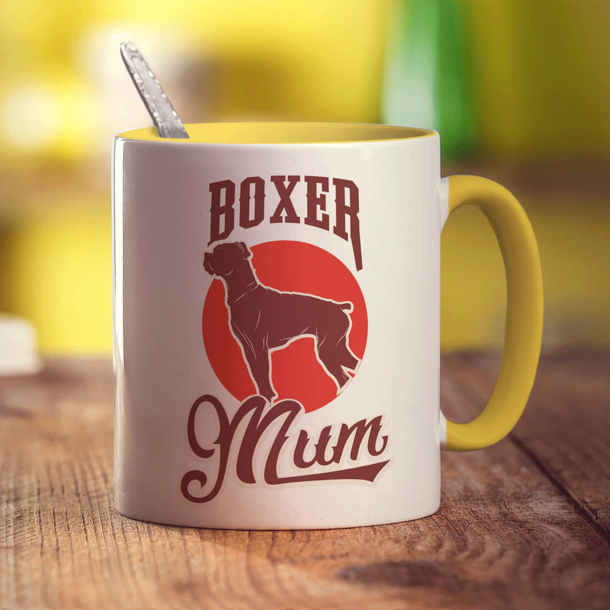 Boxer Mum Mug - Image 5
