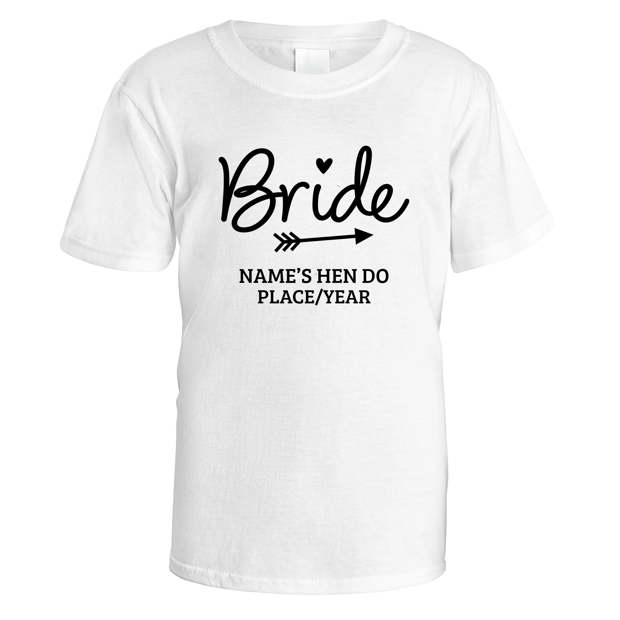 Bride Arrow Hen Do T-Shirt - Image 4