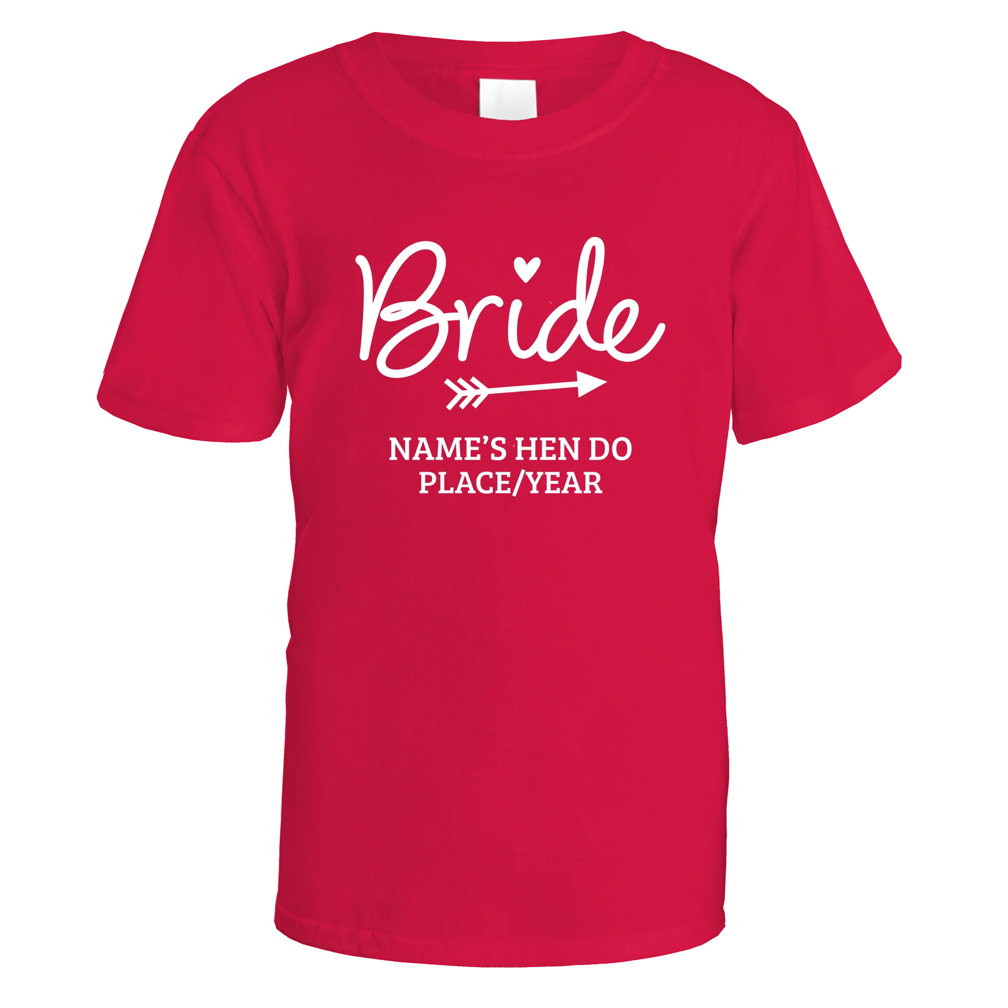 Bride Arrow Hen Do T-Shirt - Image 5