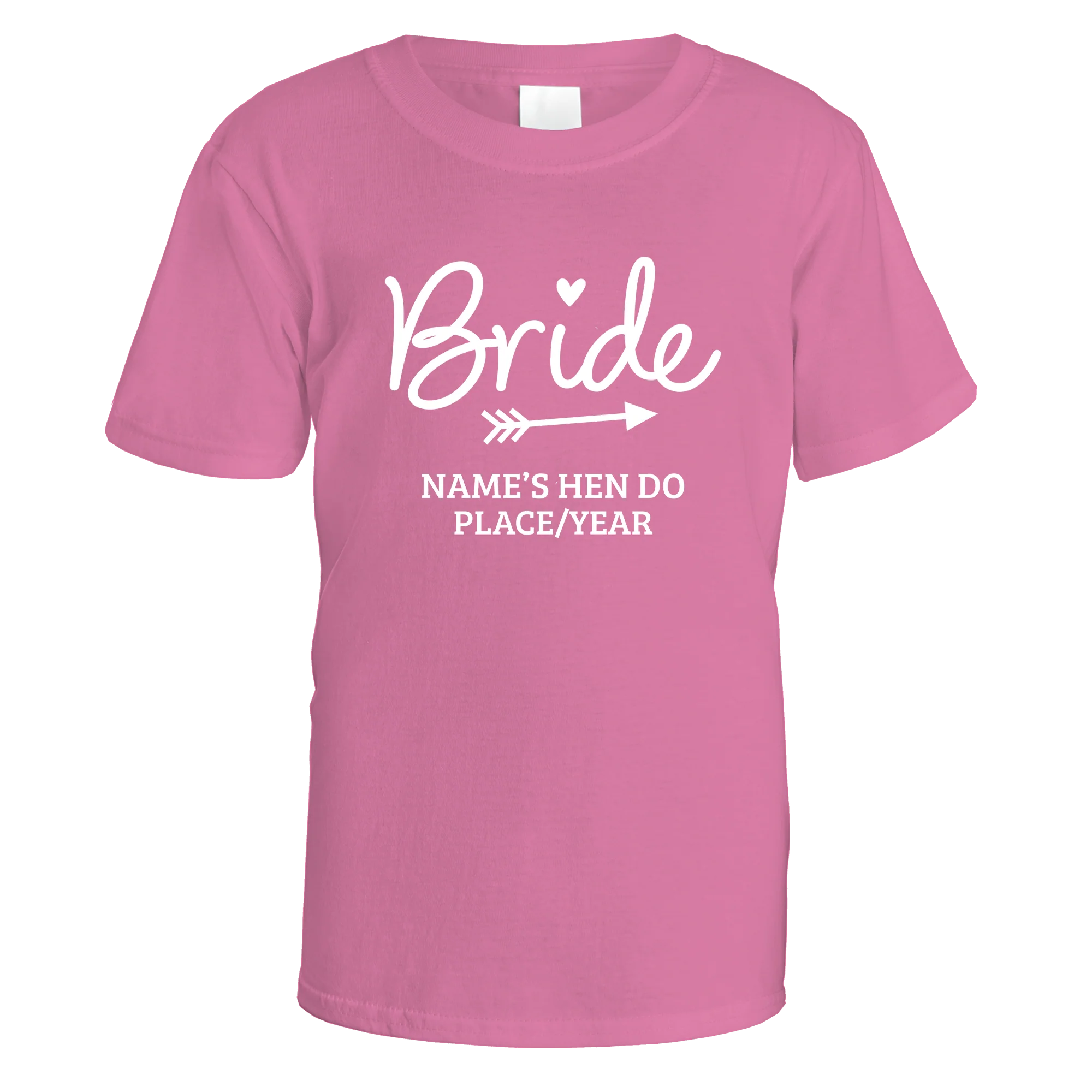 Bride Arrow Hen Do T-Shirt - Image 8