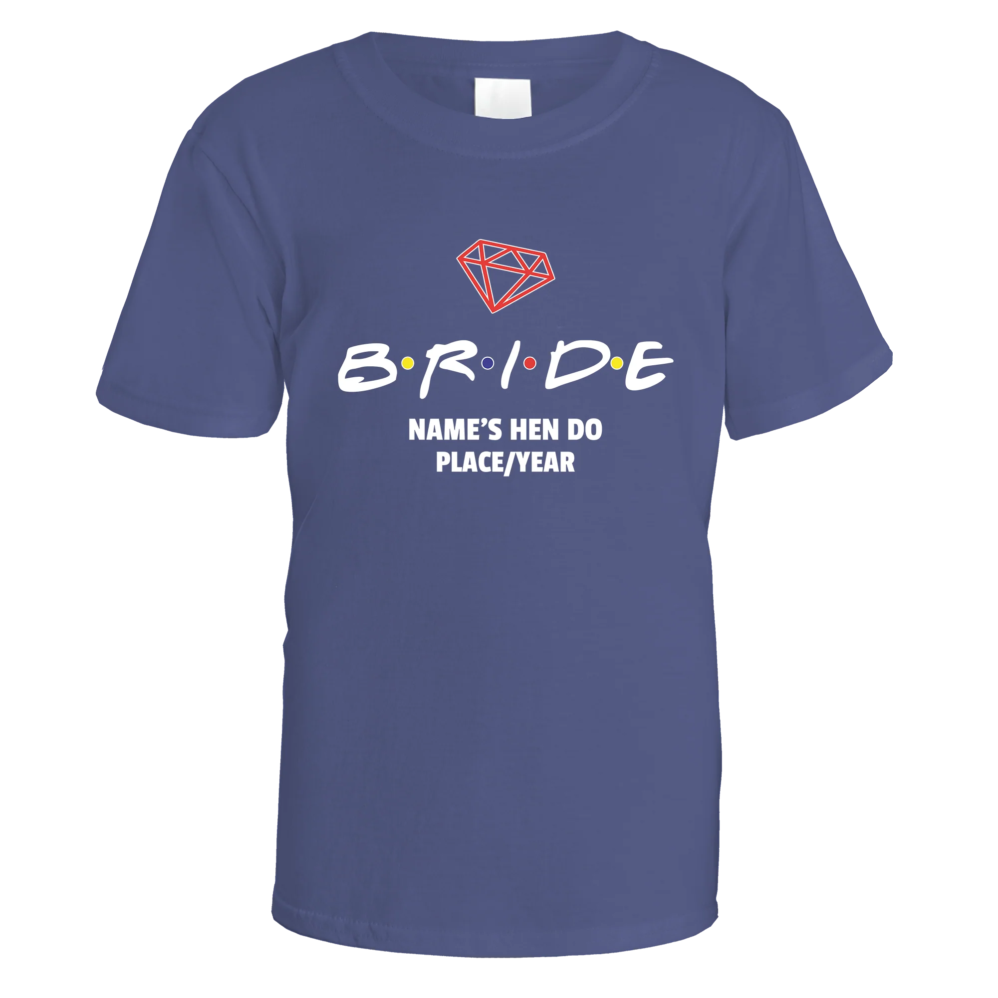 Bride Mates Hen Do T-Shirt - Image 12