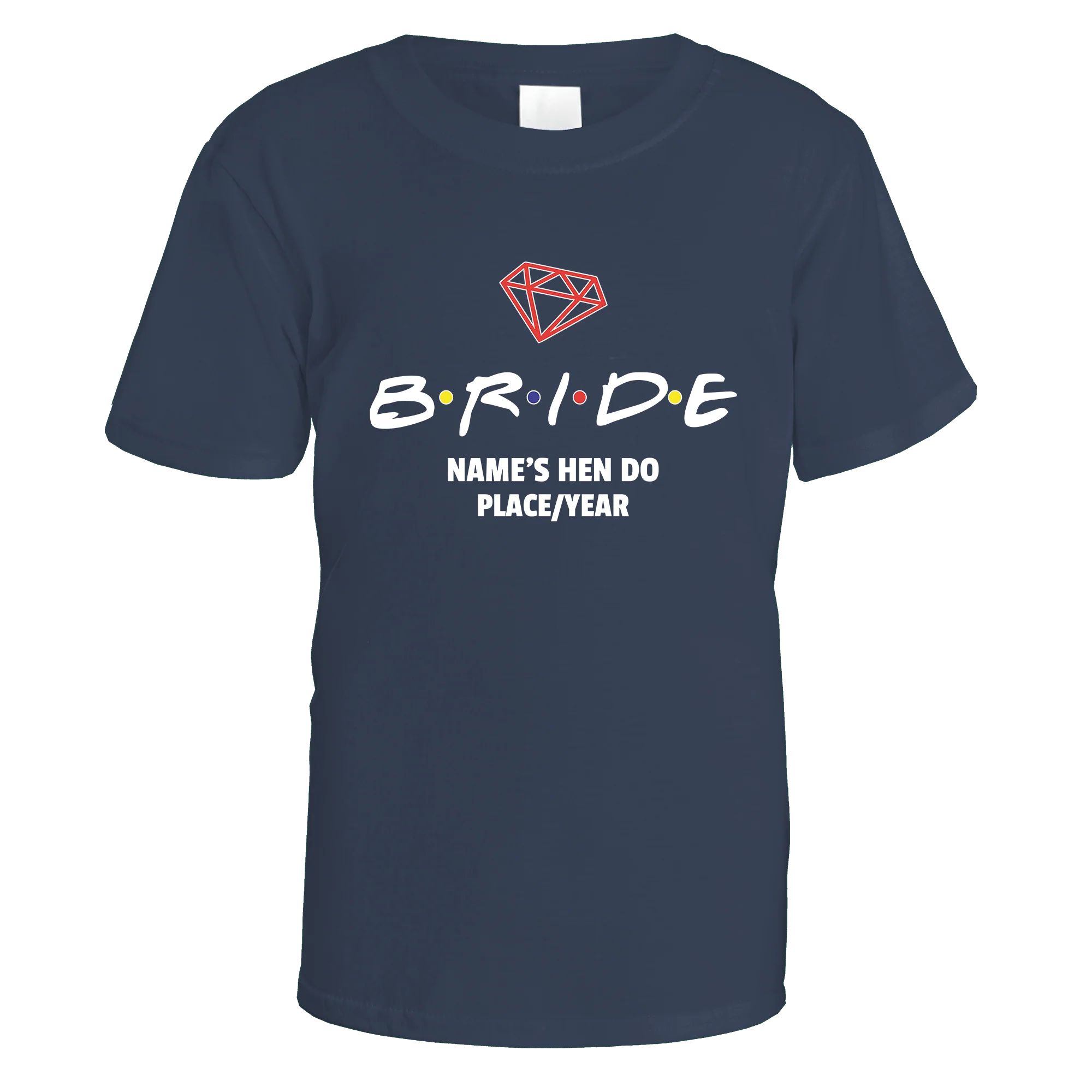 Bride Mates Hen Do T-Shirt - Image 13