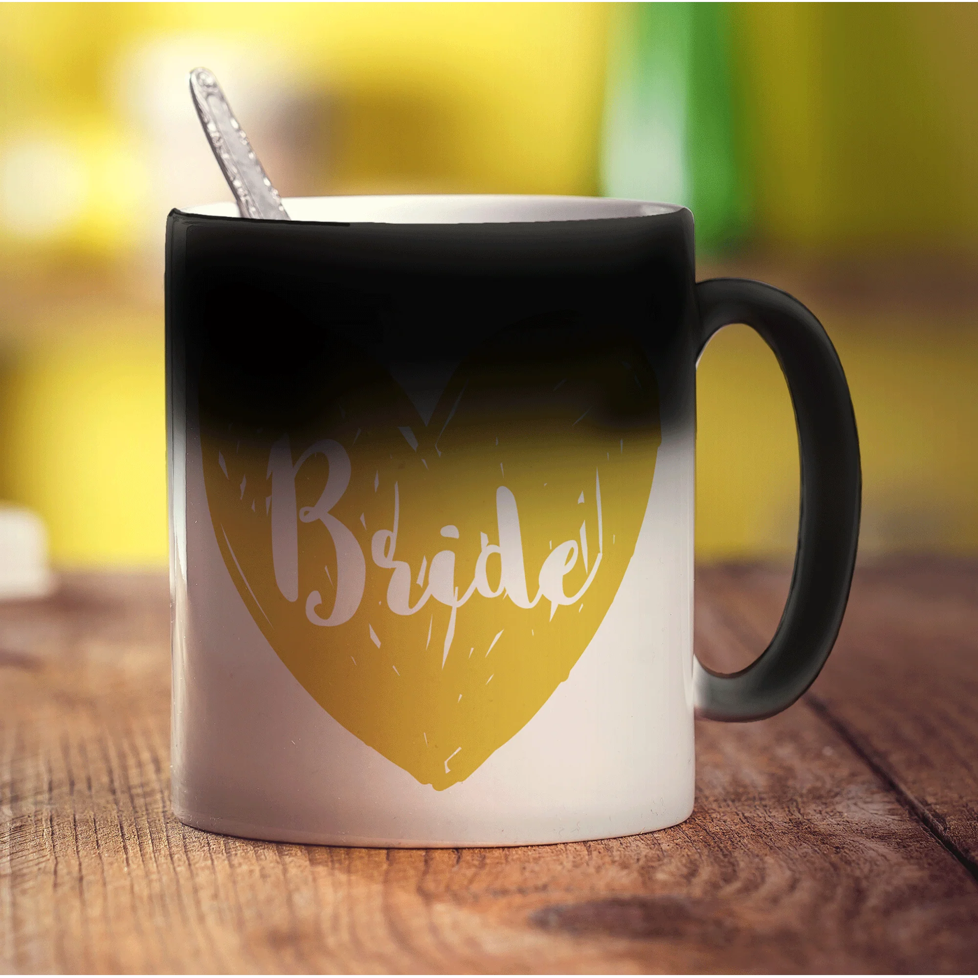 Bride Name Heart Mug - Image 5