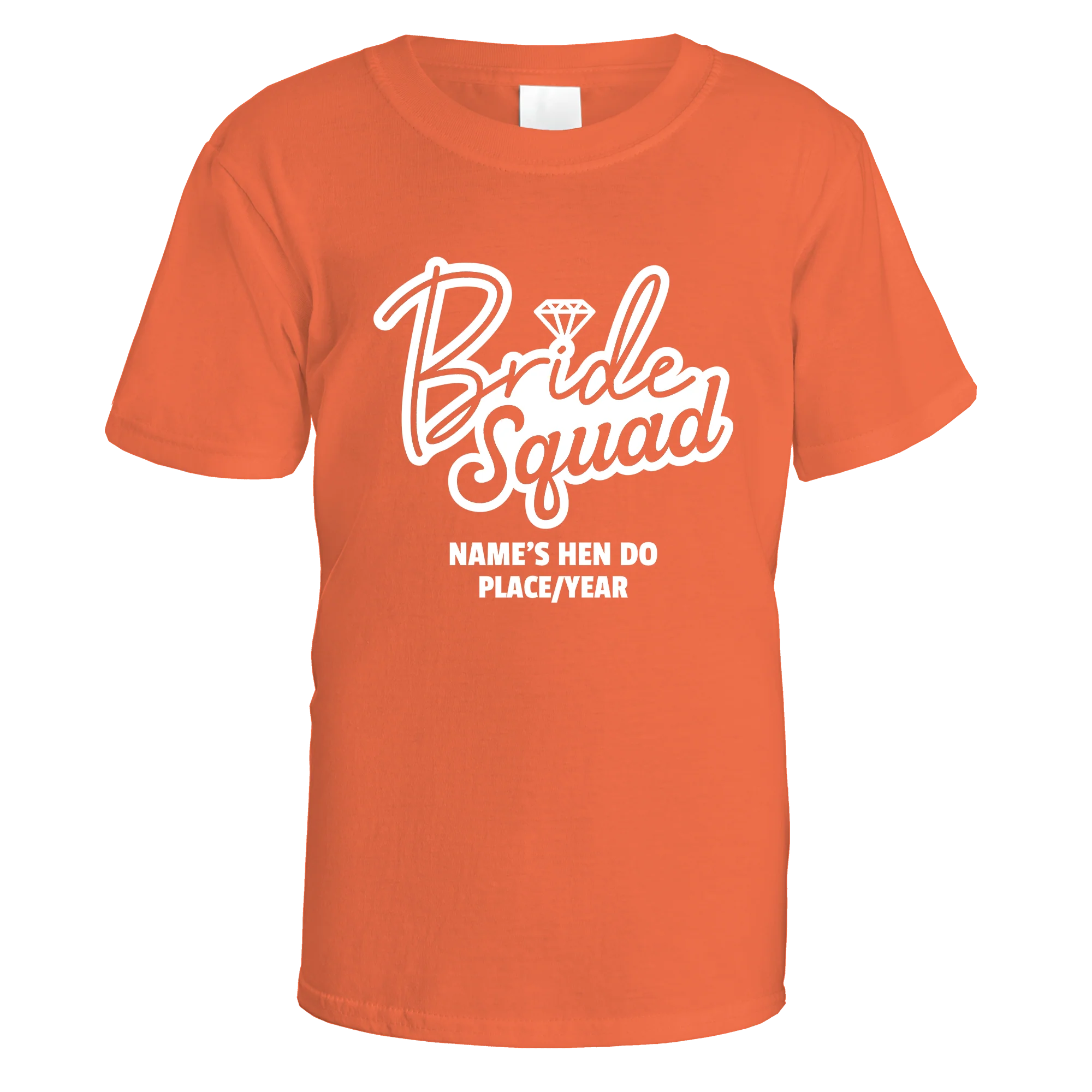 Bride Squad Diamond Hen Do T-Shirt - Image 9
