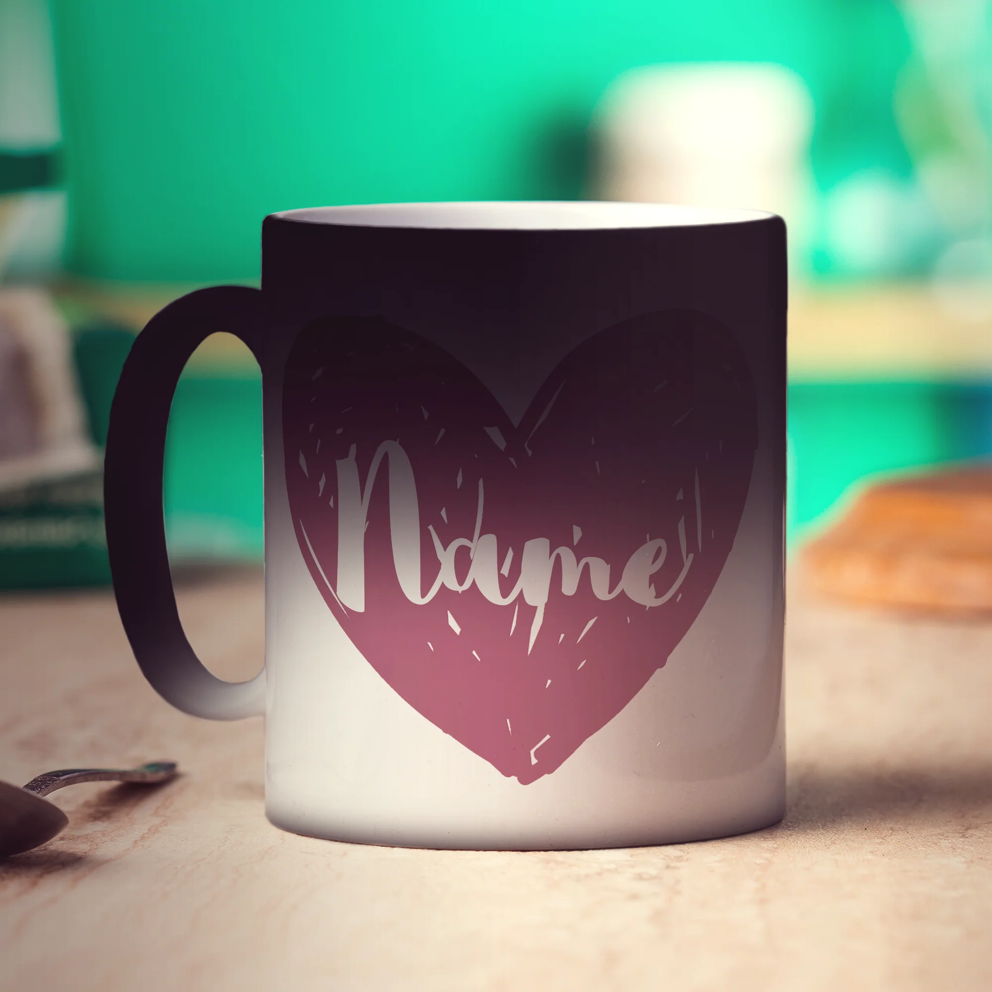 Bridesmaid Heart Name Mug - Image 11