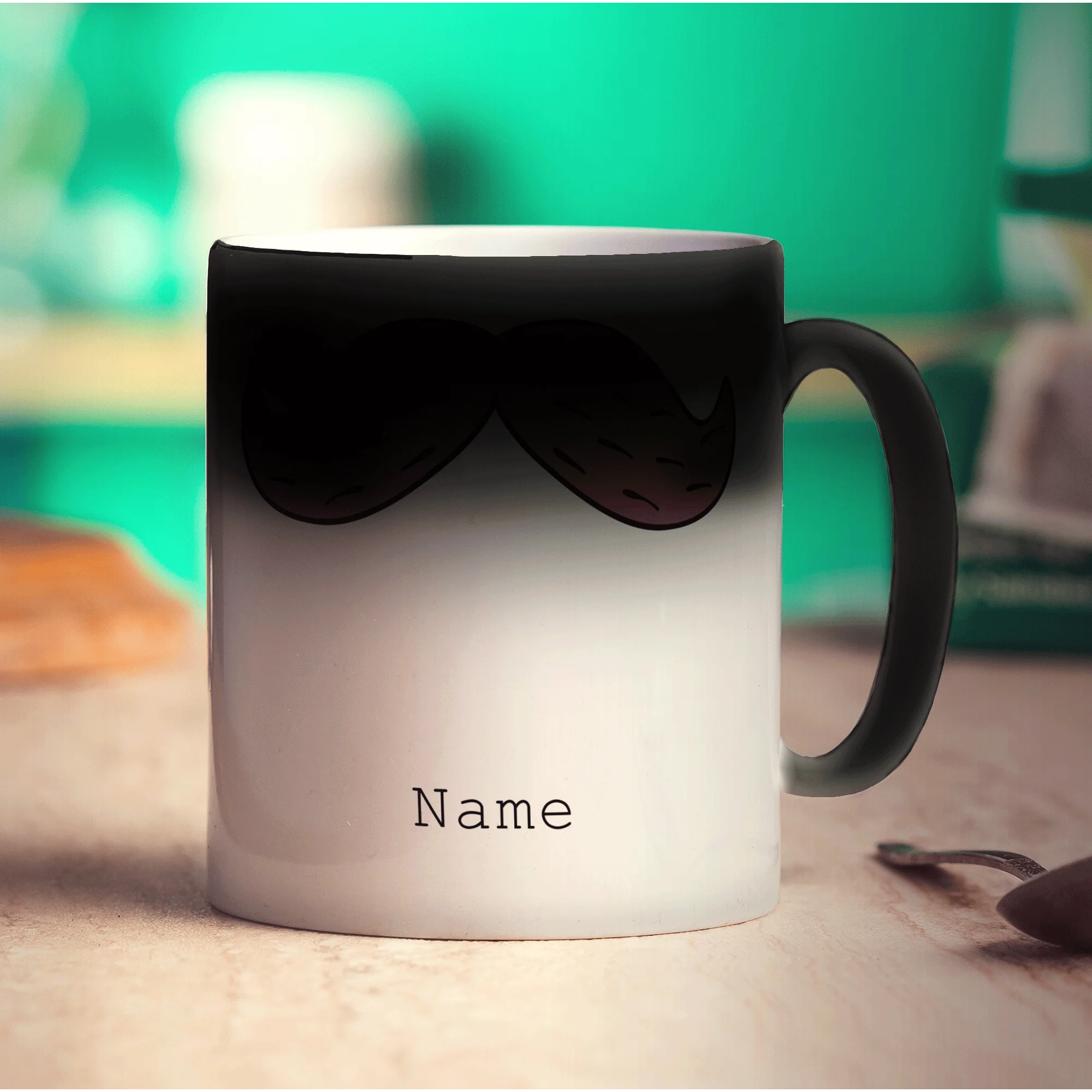 Brown Moustache Mug - Image 12
