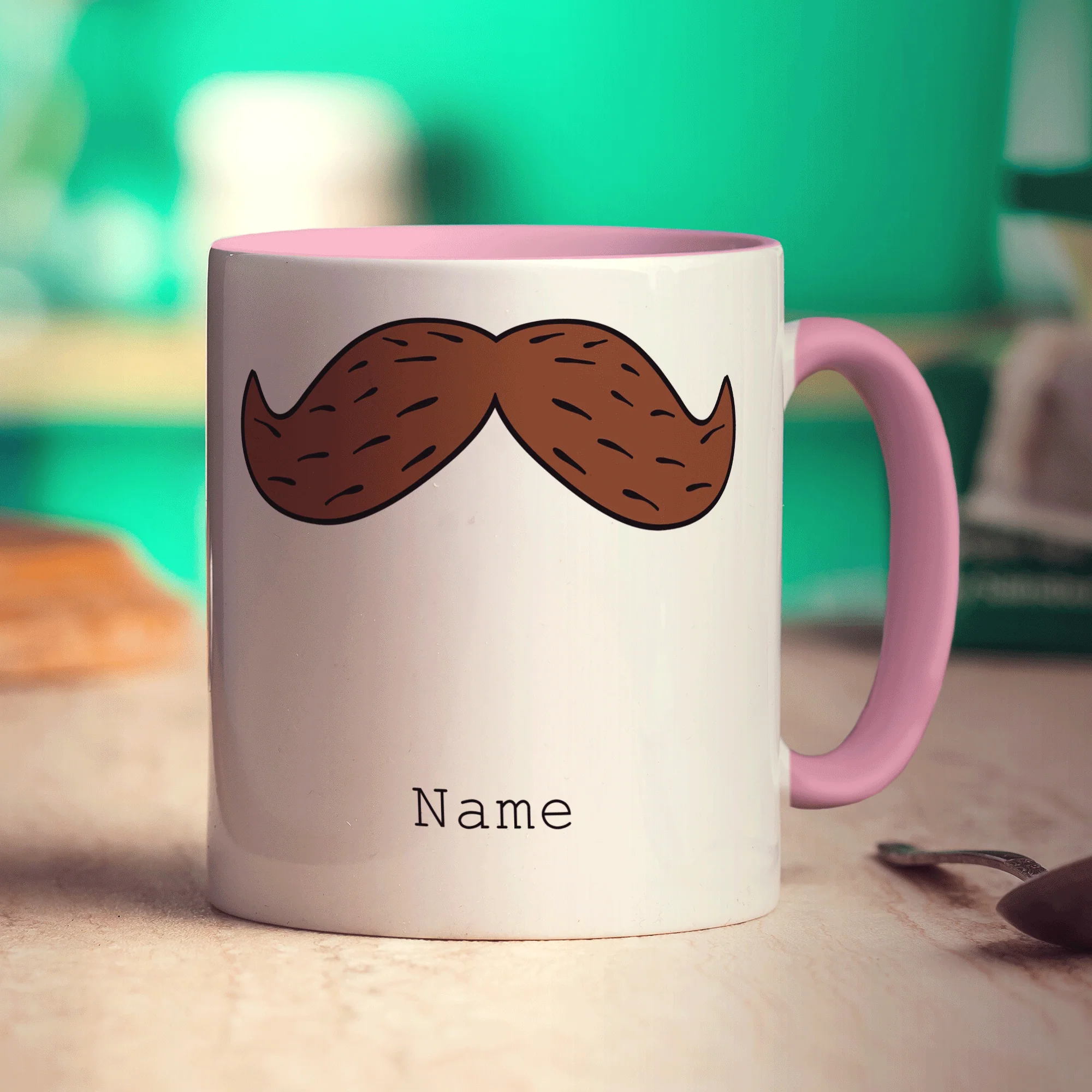 Brown Moustache Mug - Image 15