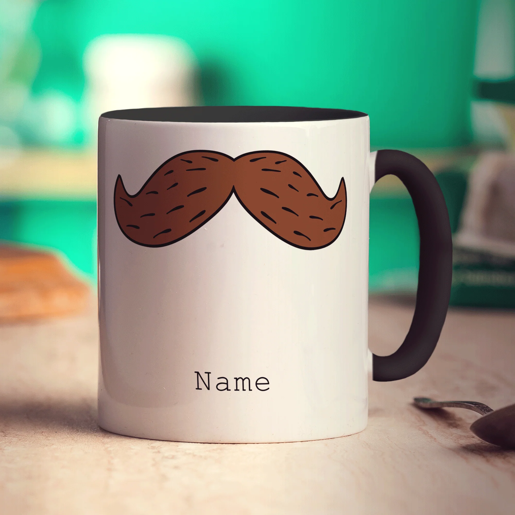 Brown Moustache Mug - Image 16