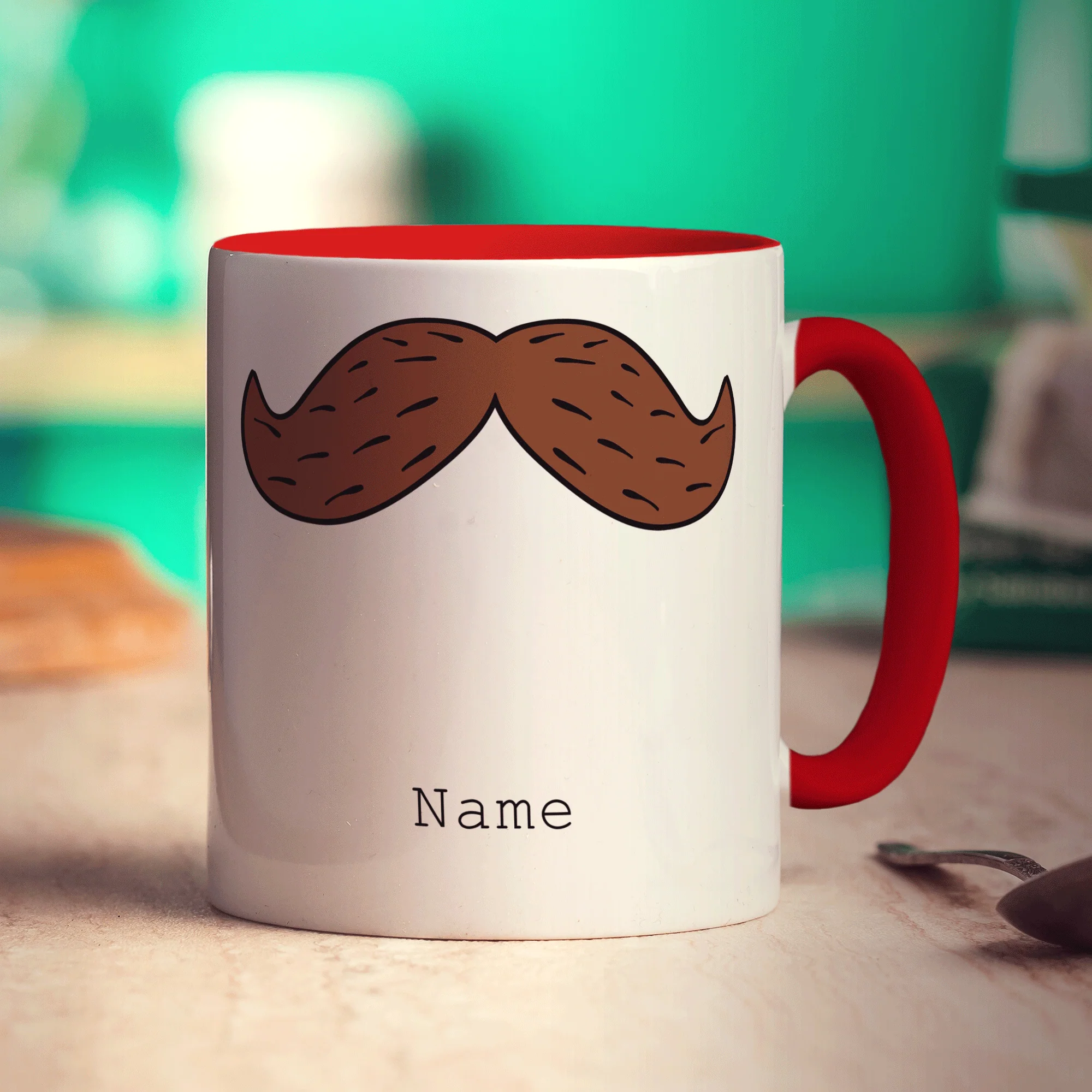 Brown Moustache Mug - Image 17