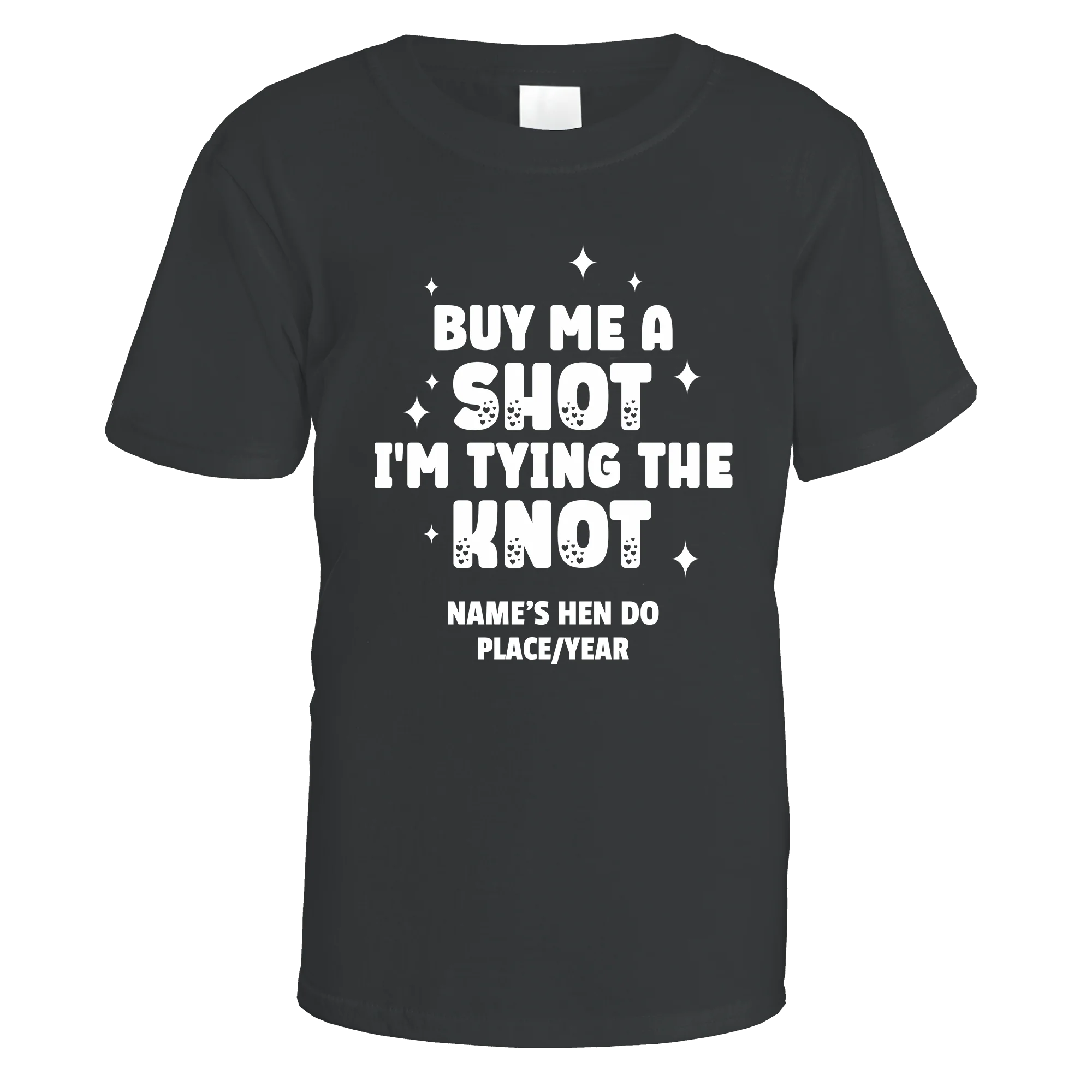 Buy Me a Shot I'm Tying the Knot Hen Do T-Shirt - Image 6