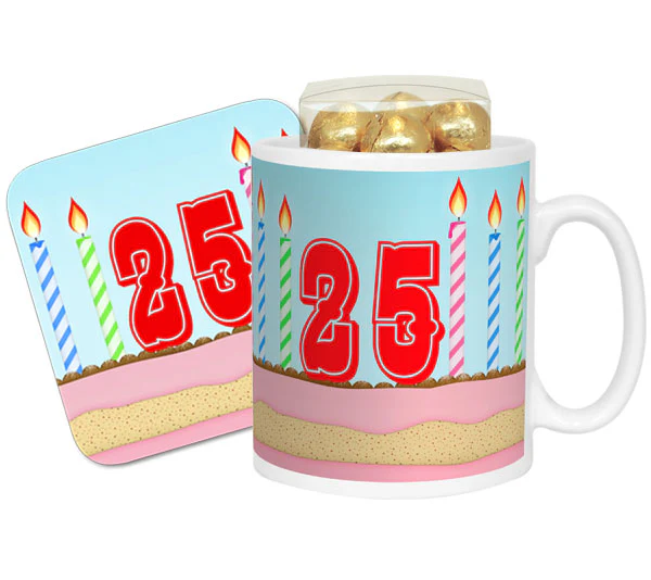 Cake and Candles Birthday Age Mug - Image 9