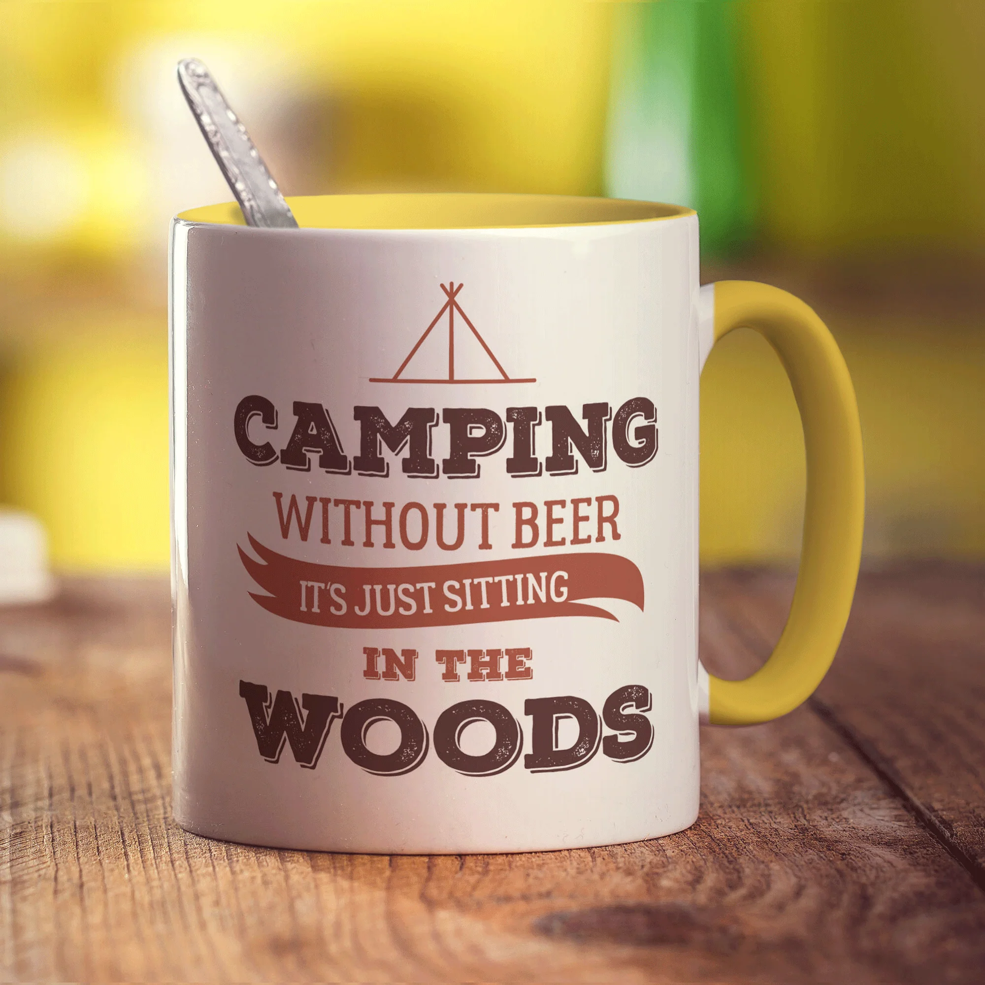 Camping Without Beer, It's Just Sitting in the Woods Mug - Image 5