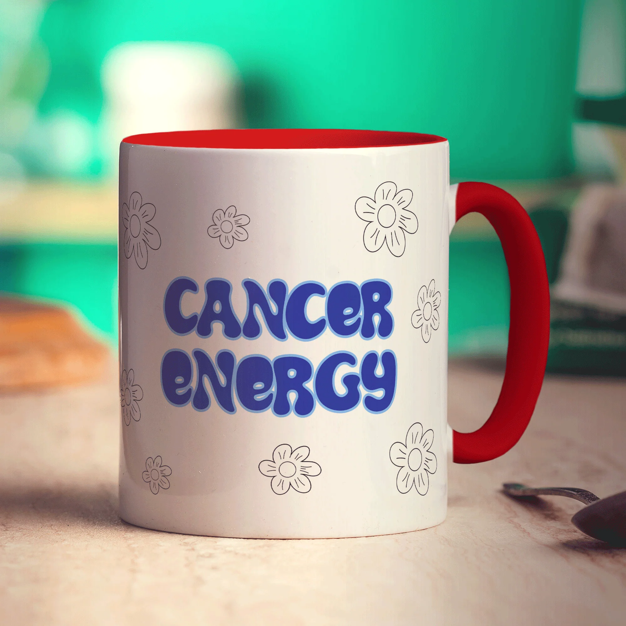 Cancer Energy Star Sign Mug - Image 11