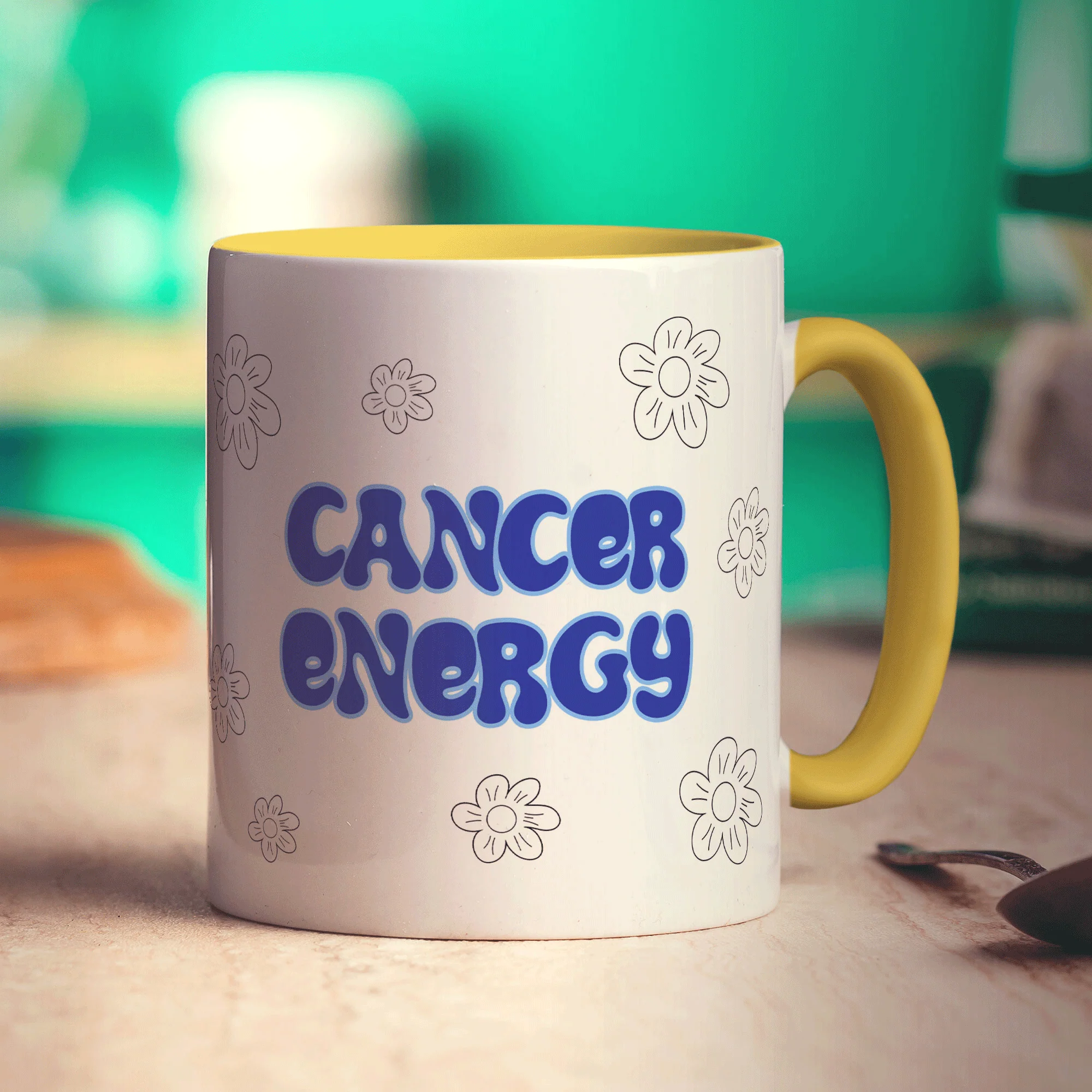 Cancer Energy Star Sign Mug - Image 5