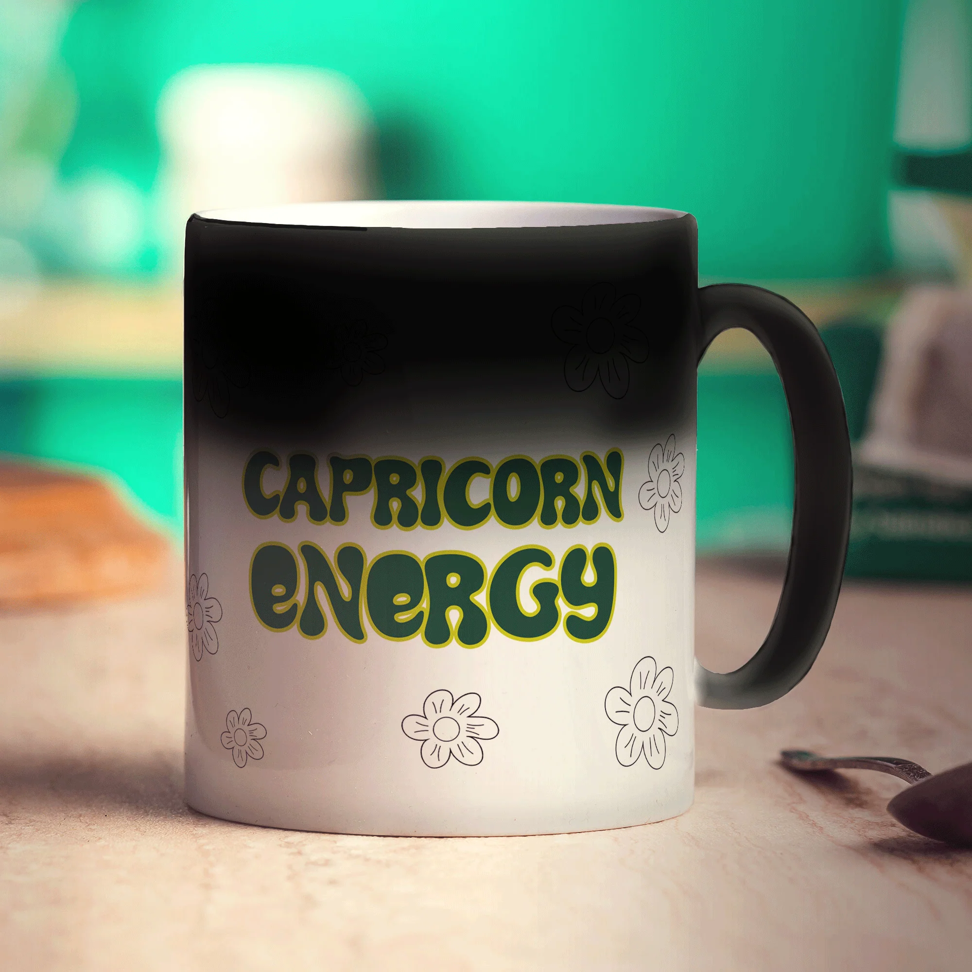 Capricorn Energy Star Sign Mug - Image 6