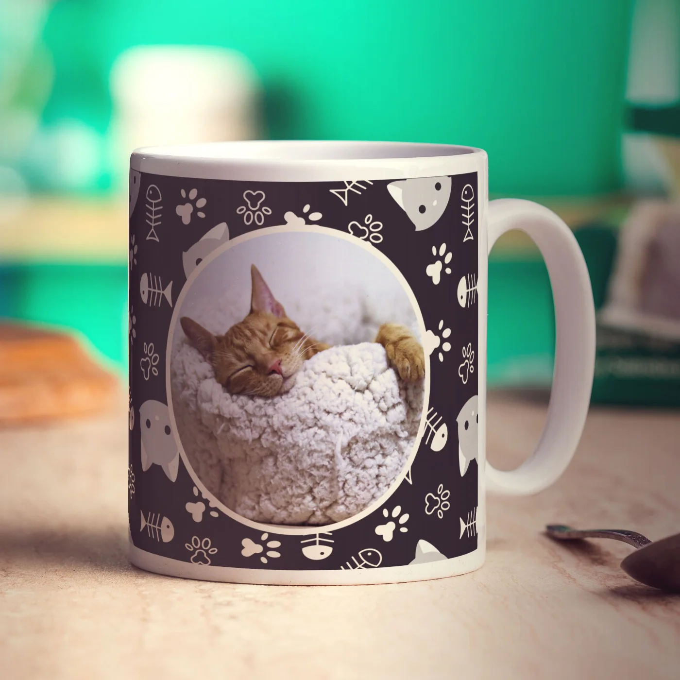Cat Photo Mug - Image 2