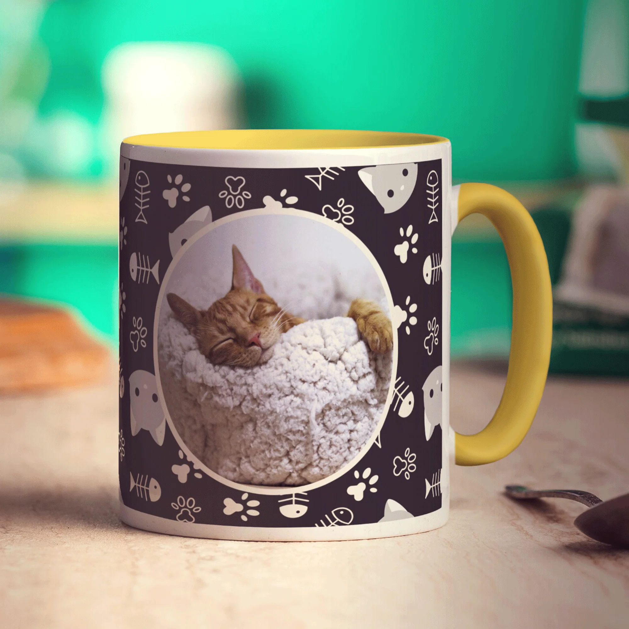 Cat Photo Mug - Image 3