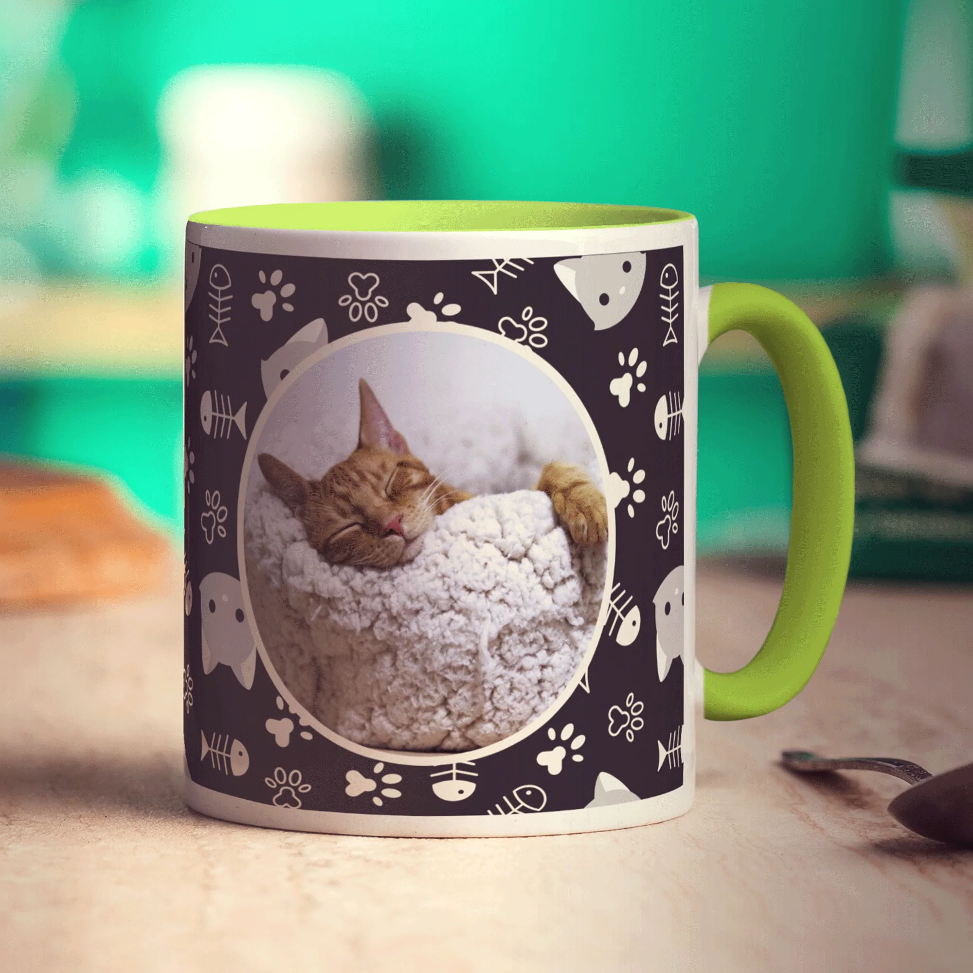 Cat Photo Mug - Image 5