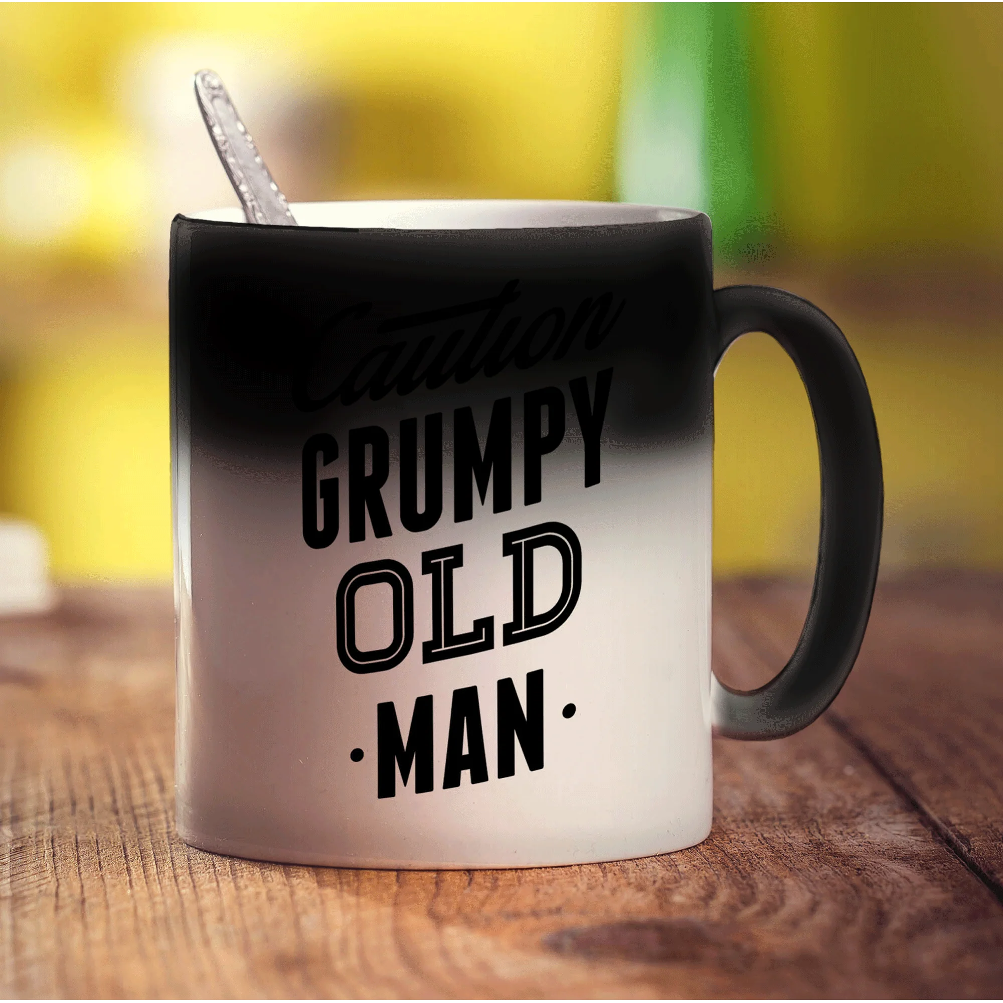 Caution Grumpy Old Man Mug - Image 6