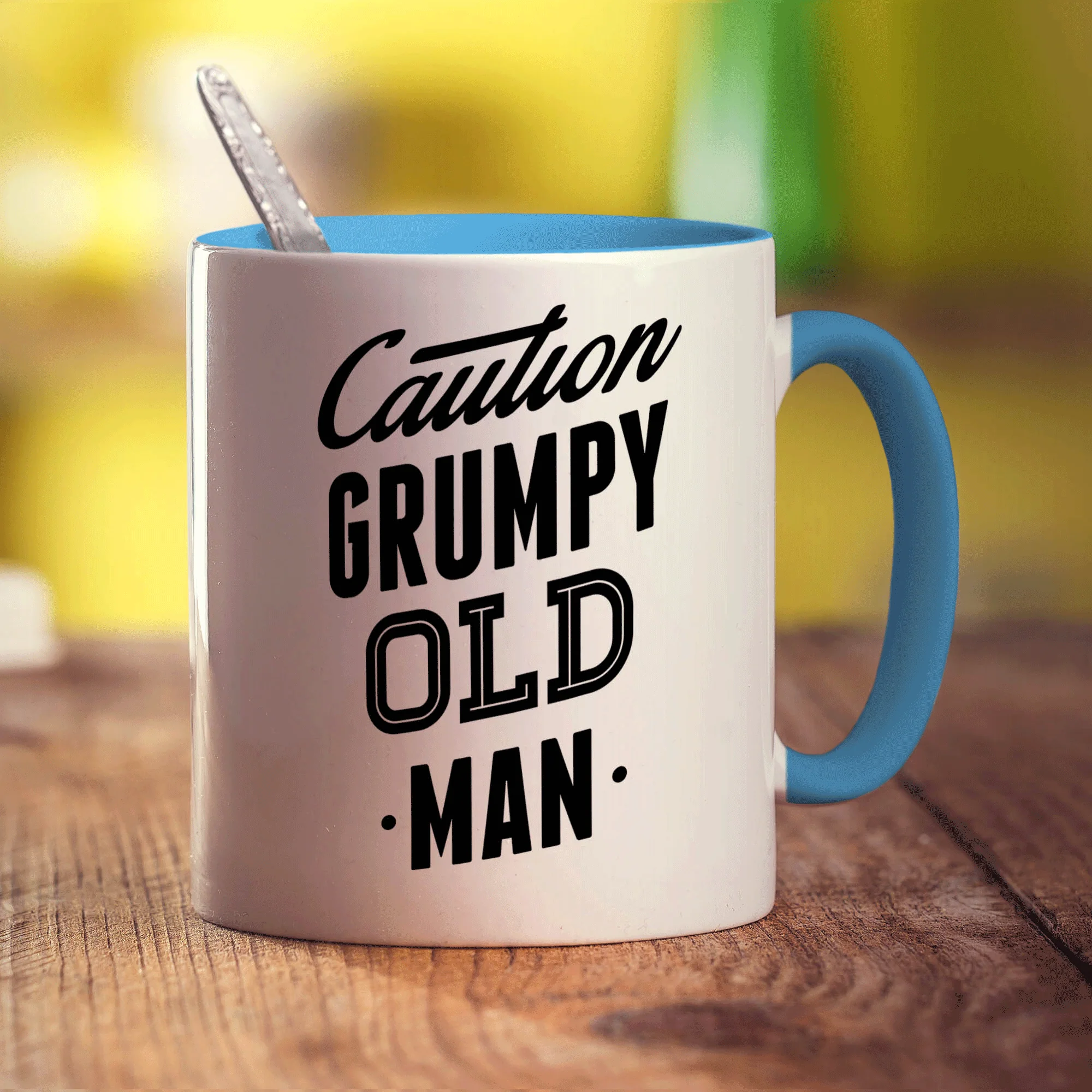 Caution Grumpy Old Man Mug - Image 8