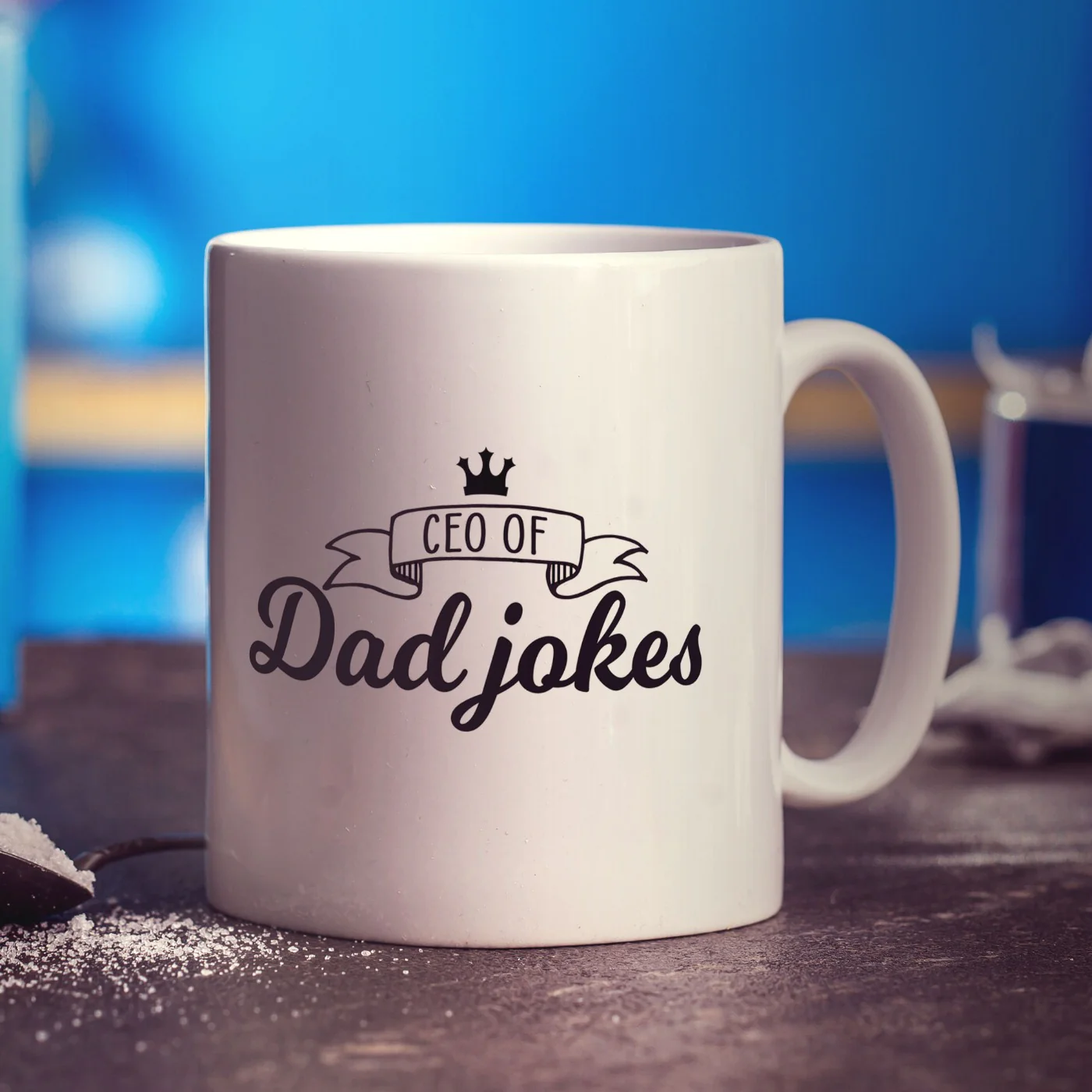 CEO of Dad Jokes Mug - Image 4