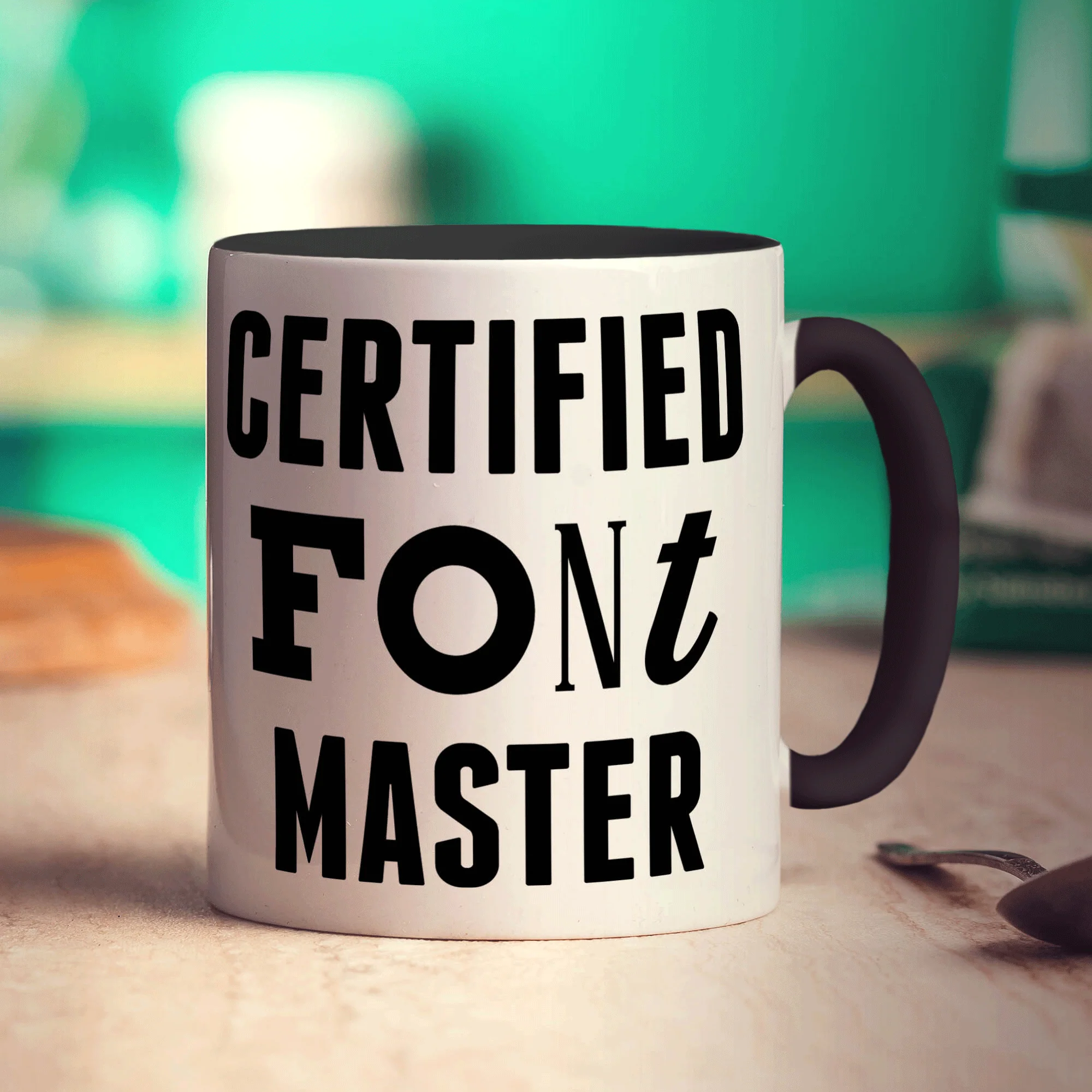 Certified Font Master Mug - Image 10