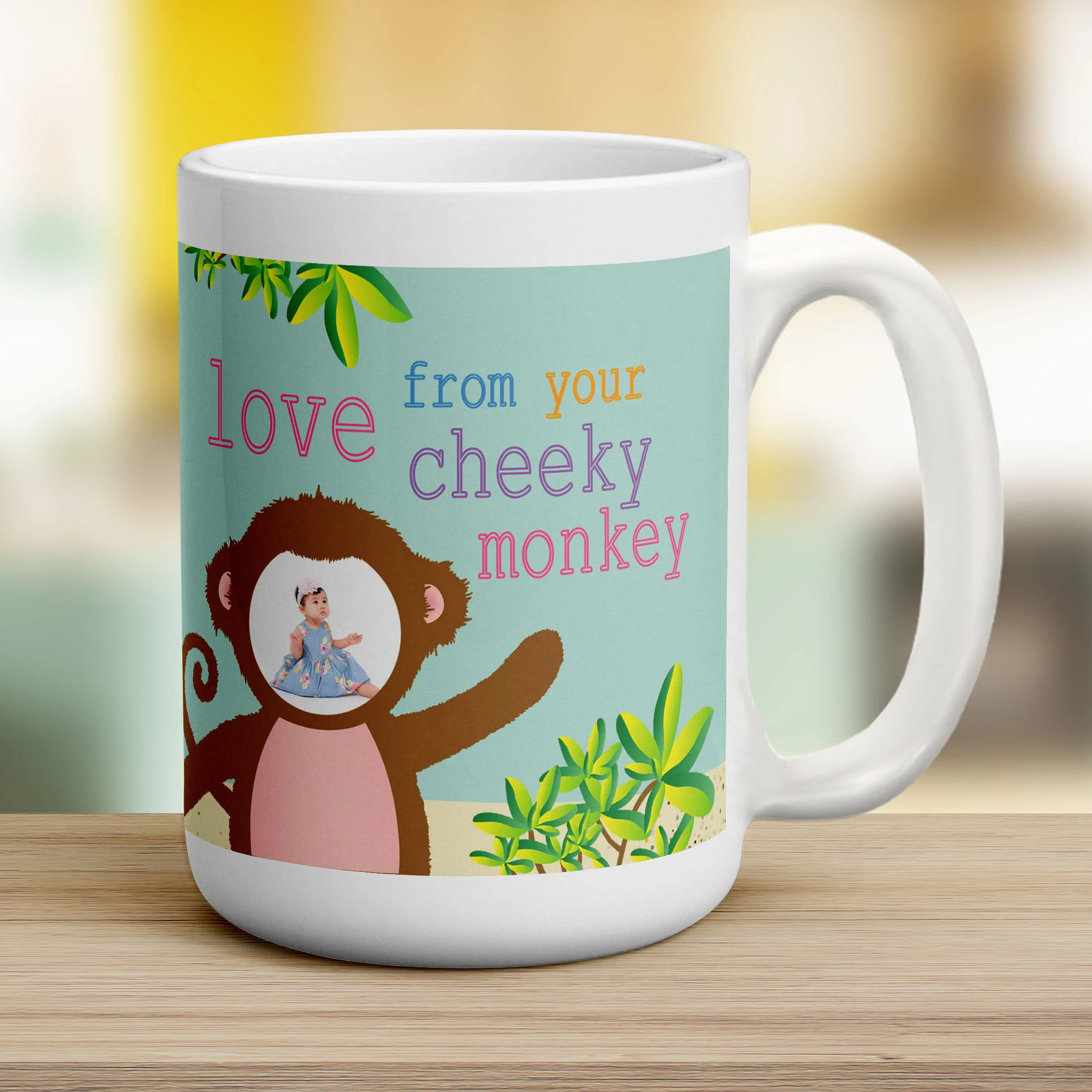 Cheeky Monkey Photo Mug - Image 10