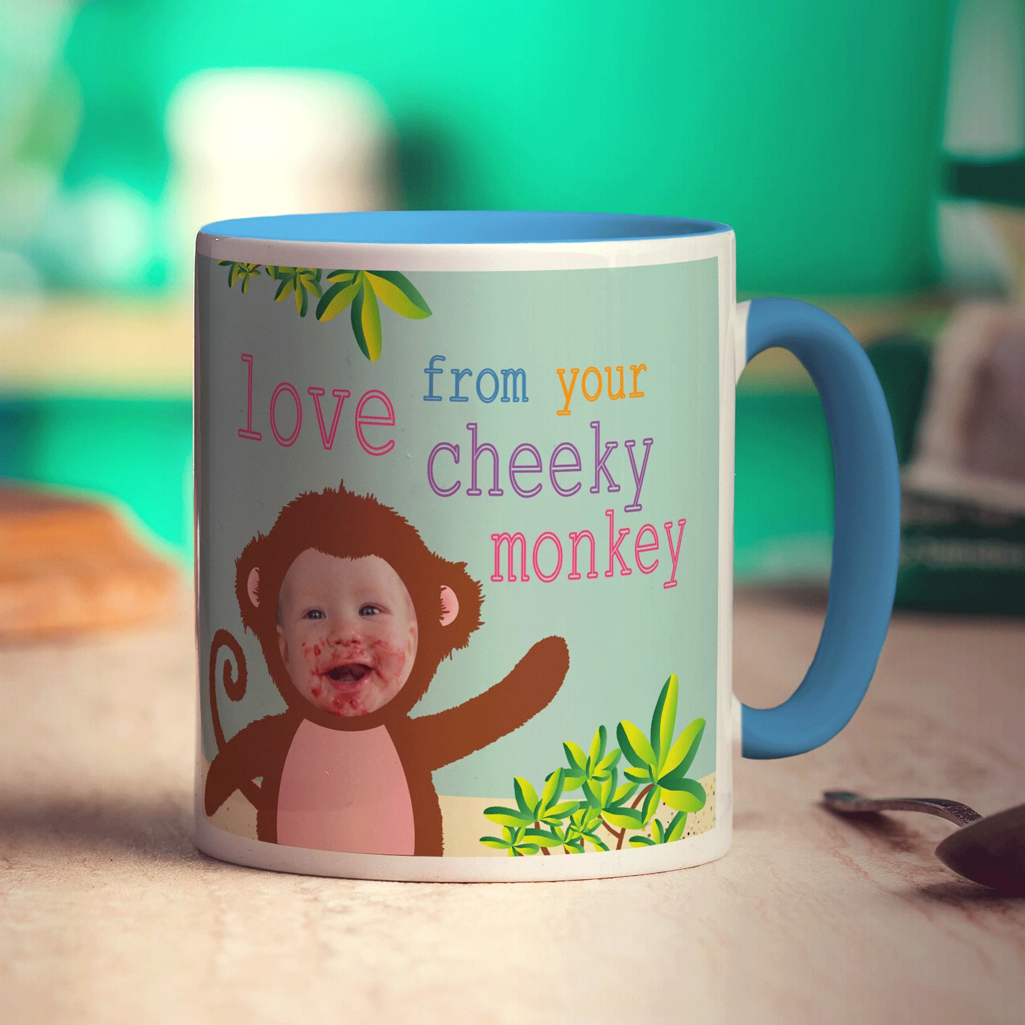 Cheeky Monkey Photo Mug - Image 6