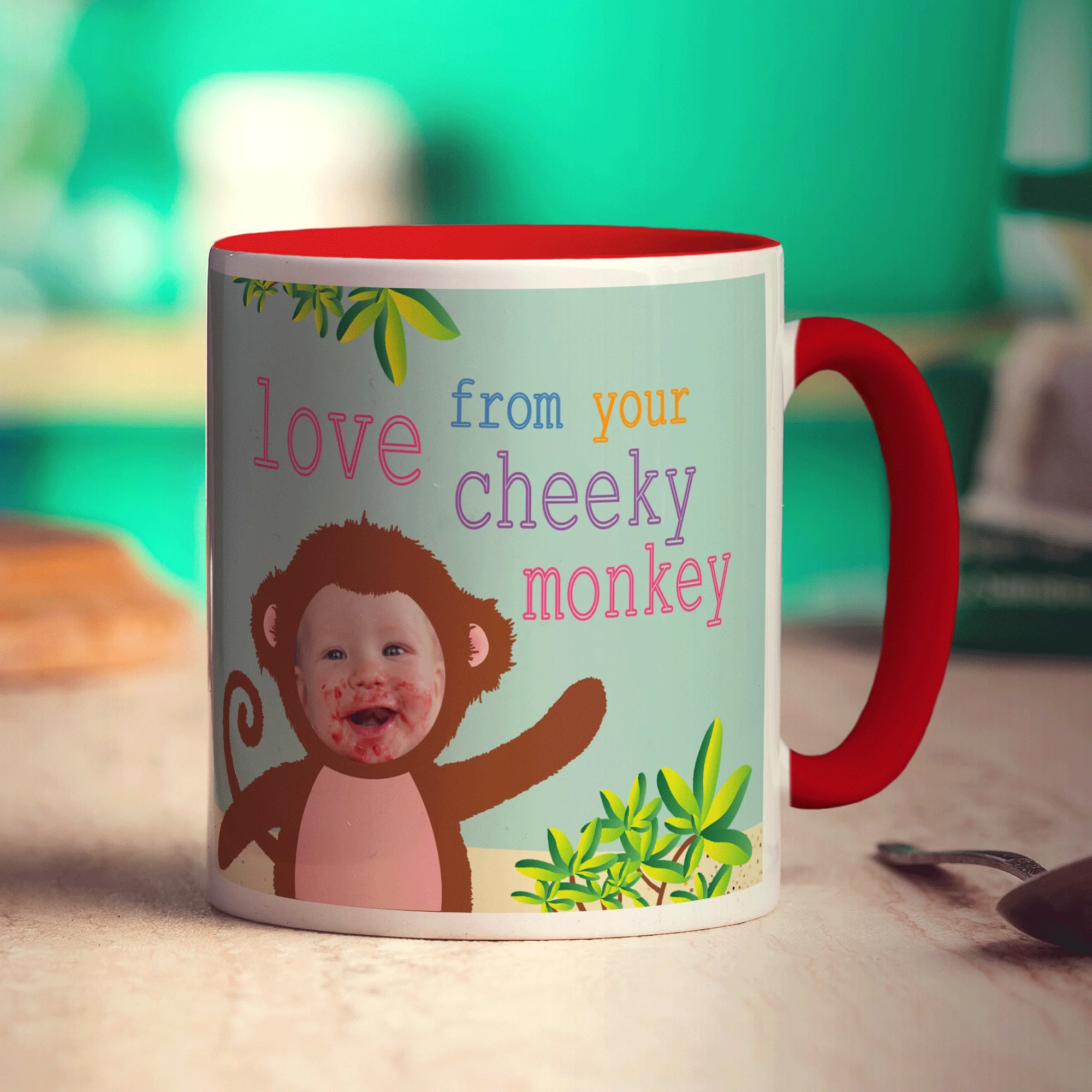 Cheeky Monkey Photo Mug - Image 9