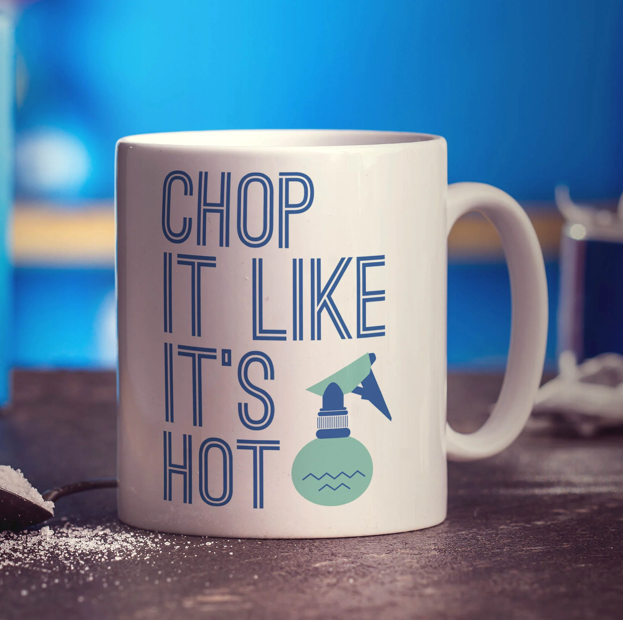 Chop It Like It's Hot Mug - Image 3