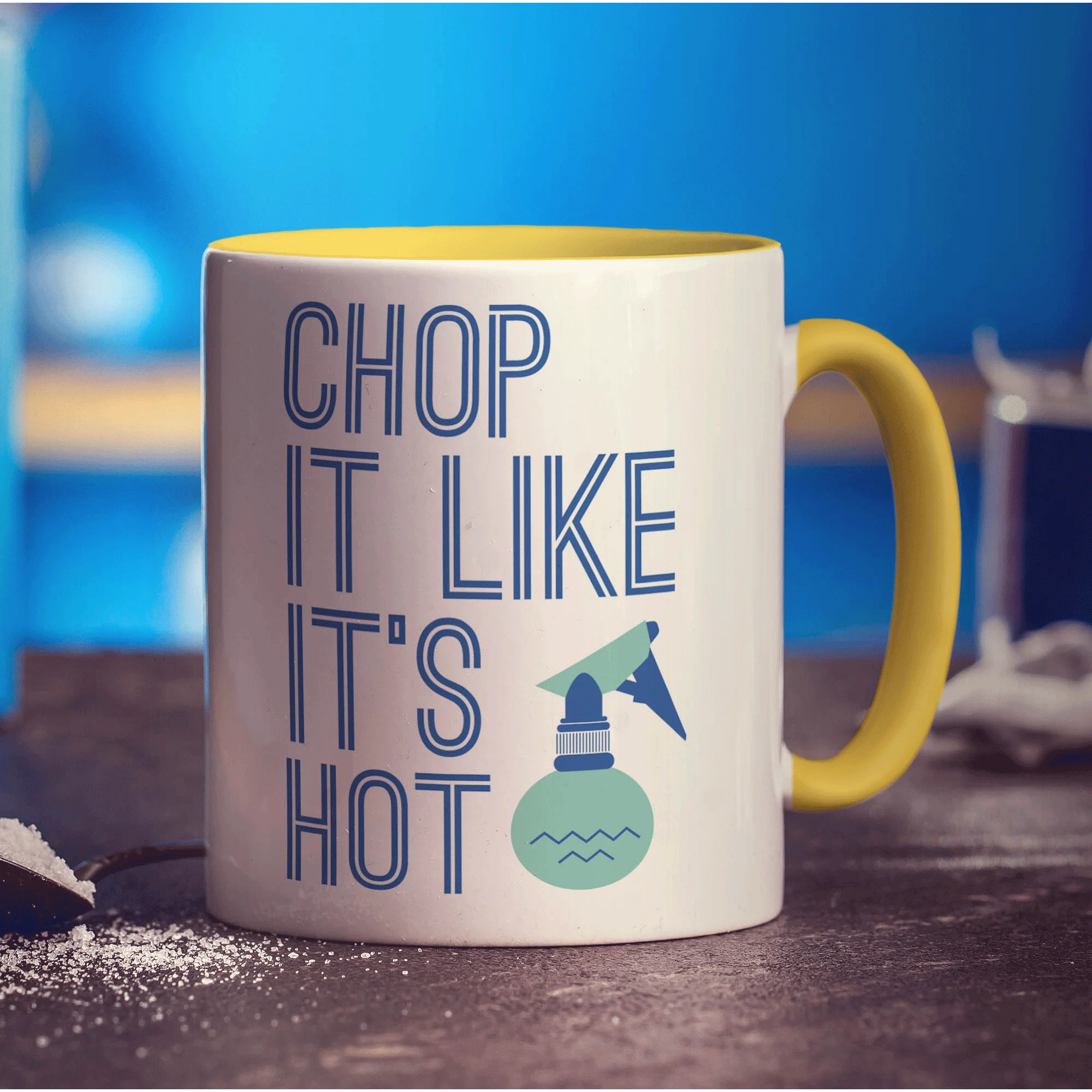 Chop It Like It's Hot Mug - Image 5