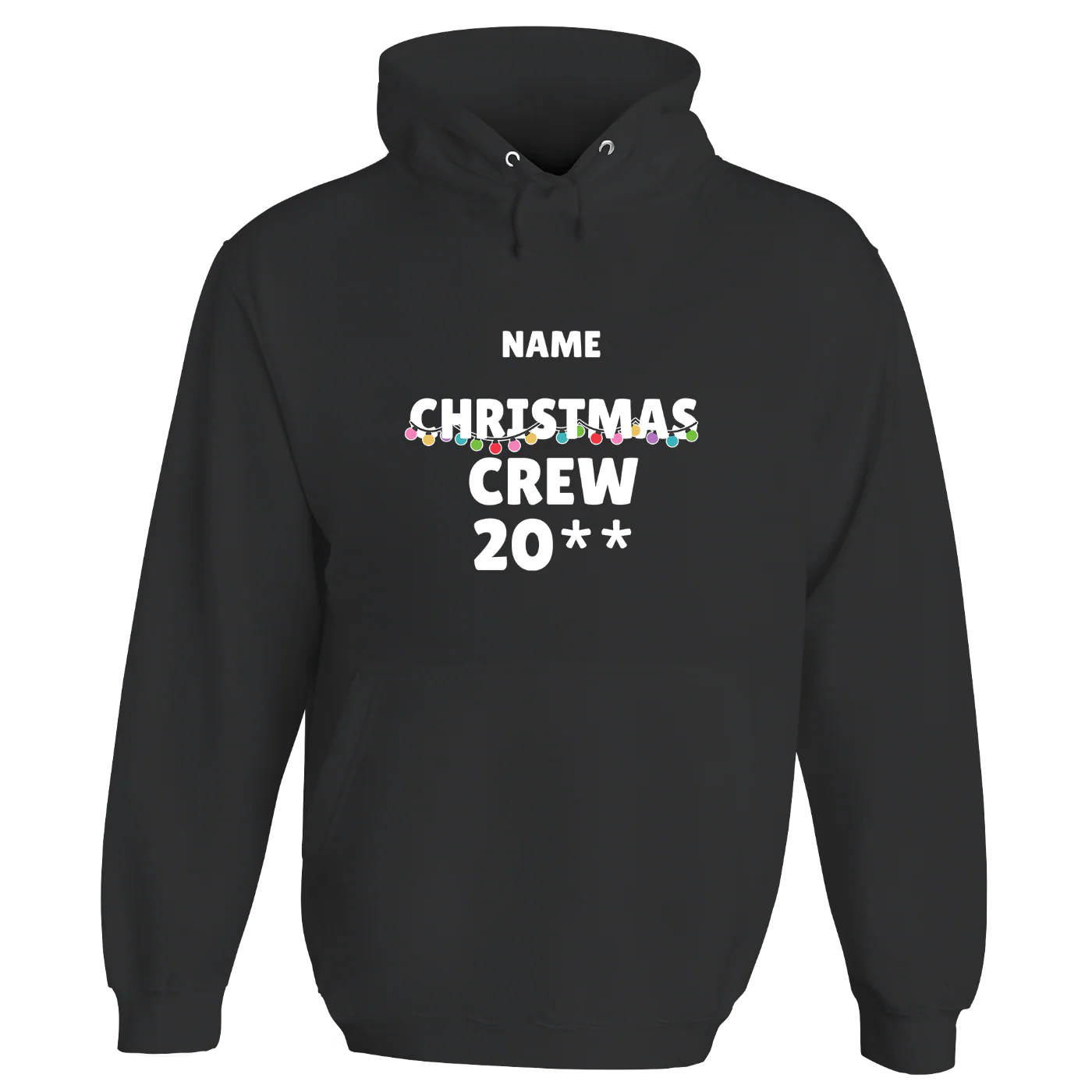 Christmas Crew Personalised Hoodie