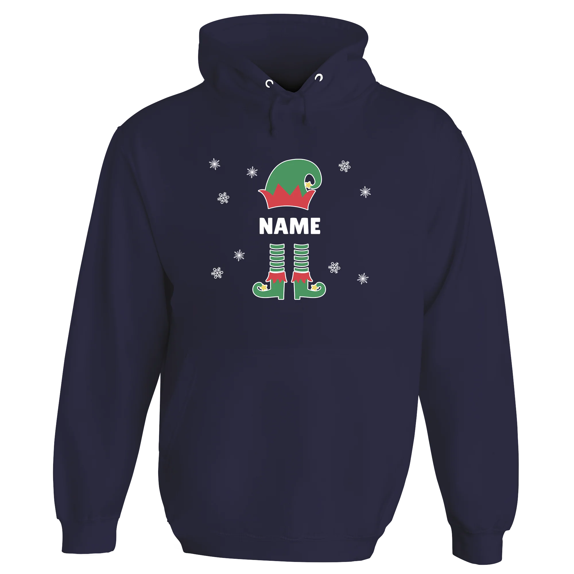 Christmas Elf Name Personalised Hoodie - Image 6