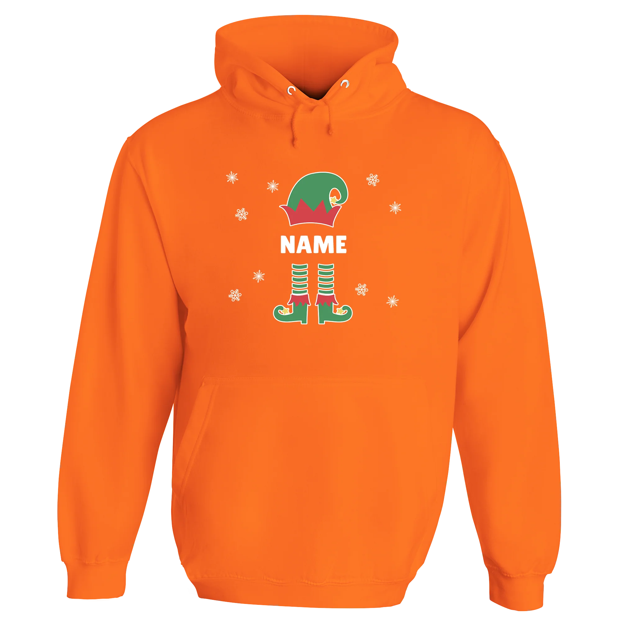 Christmas Elf Name Personalised Hoodie - Image 7