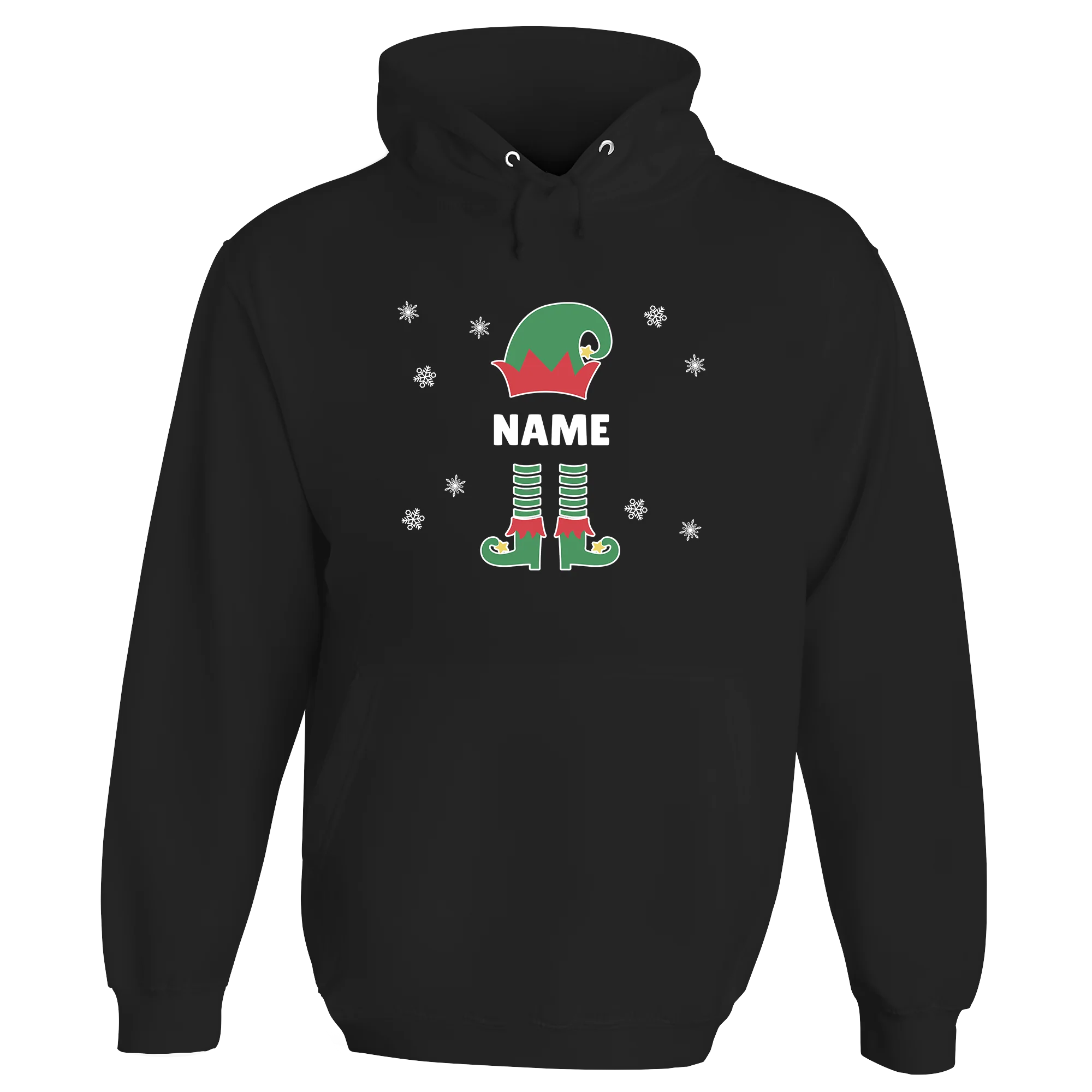 Christmas Elf Name Personalised Hoodie - Image 9
