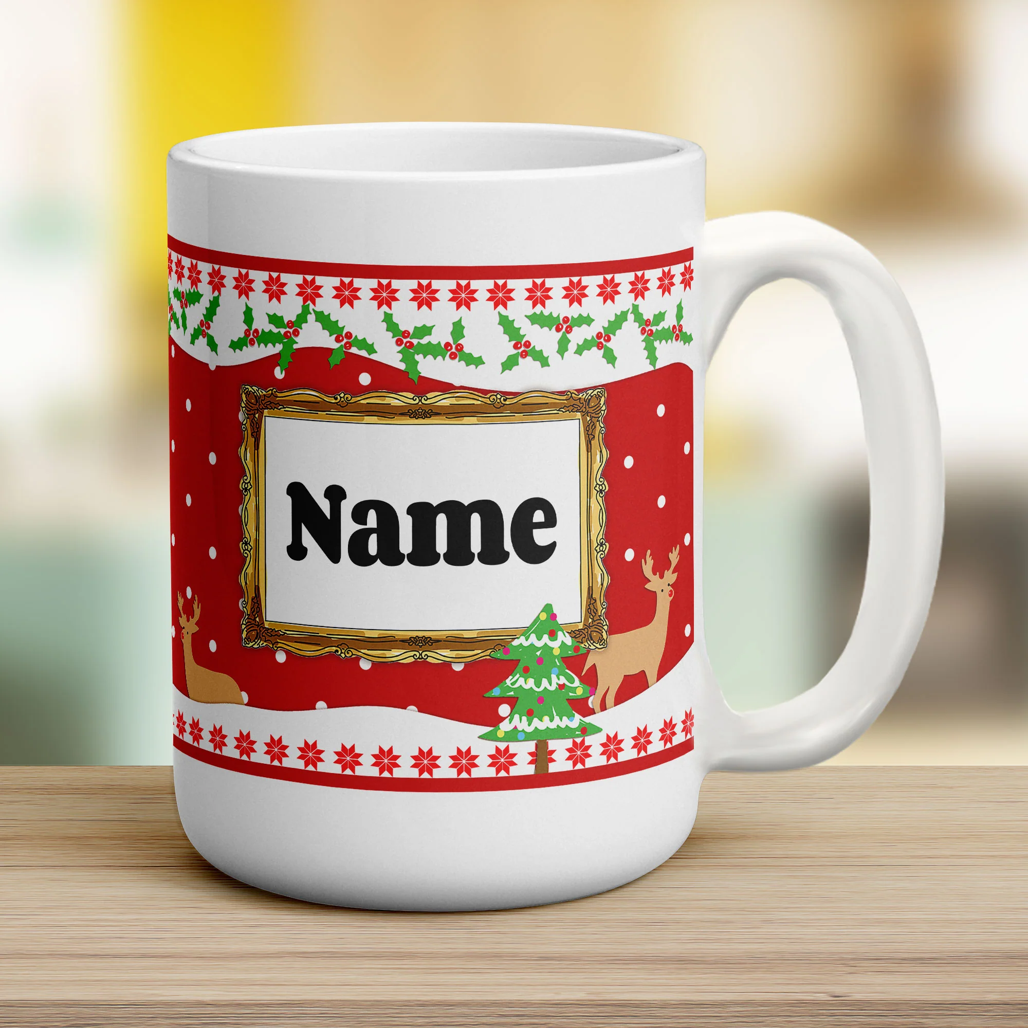 Christmas Name Mug - Image 16