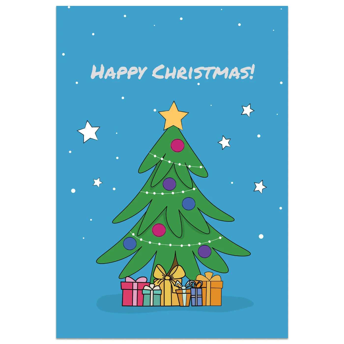 Christmas Tree Card