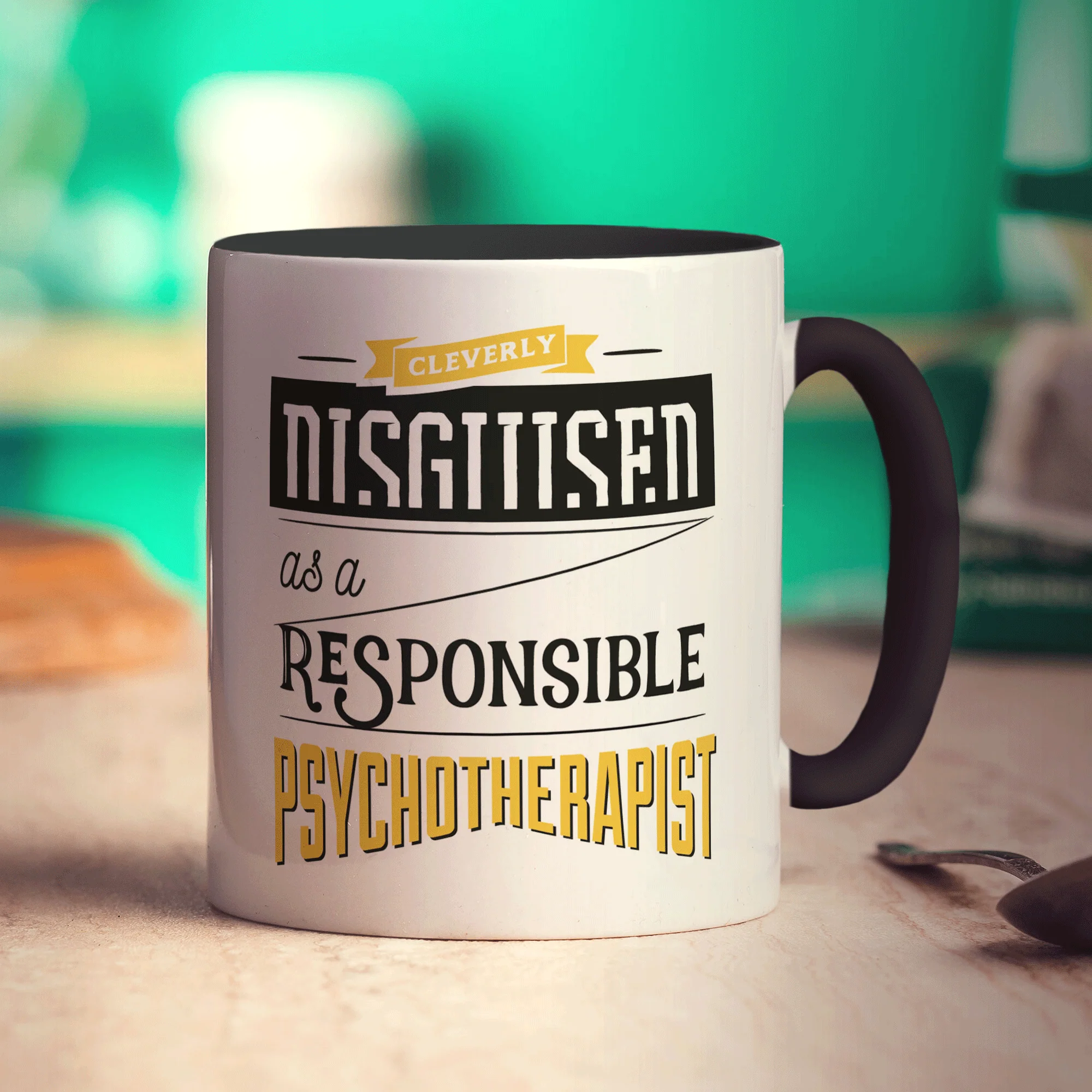 Cleverly Disguised as a Responsible Psychotherapist Mug - Image 10