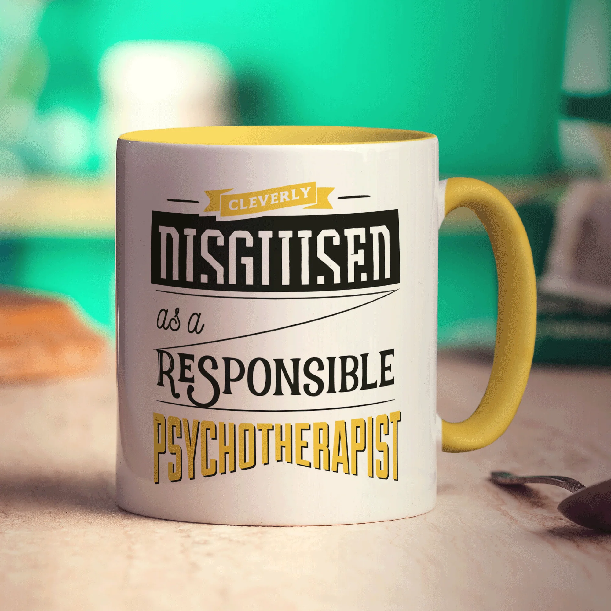 Cleverly Disguised as a Responsible Psychotherapist Mug - Image 5