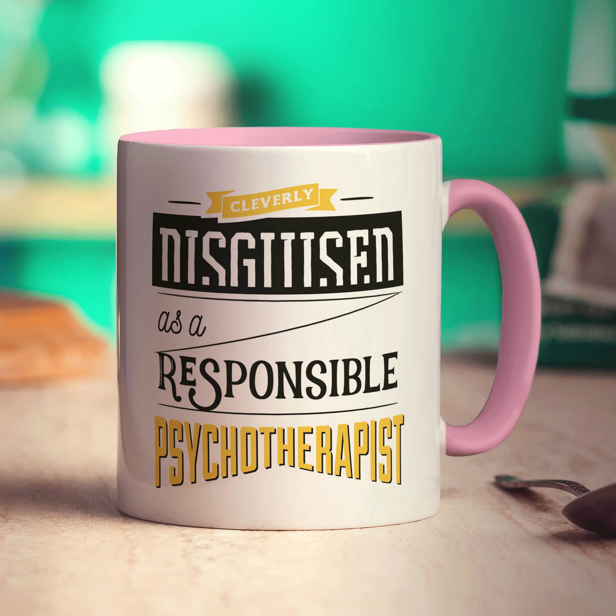 Cleverly Disguised as a Responsible Psychotherapist Mug - Image 9