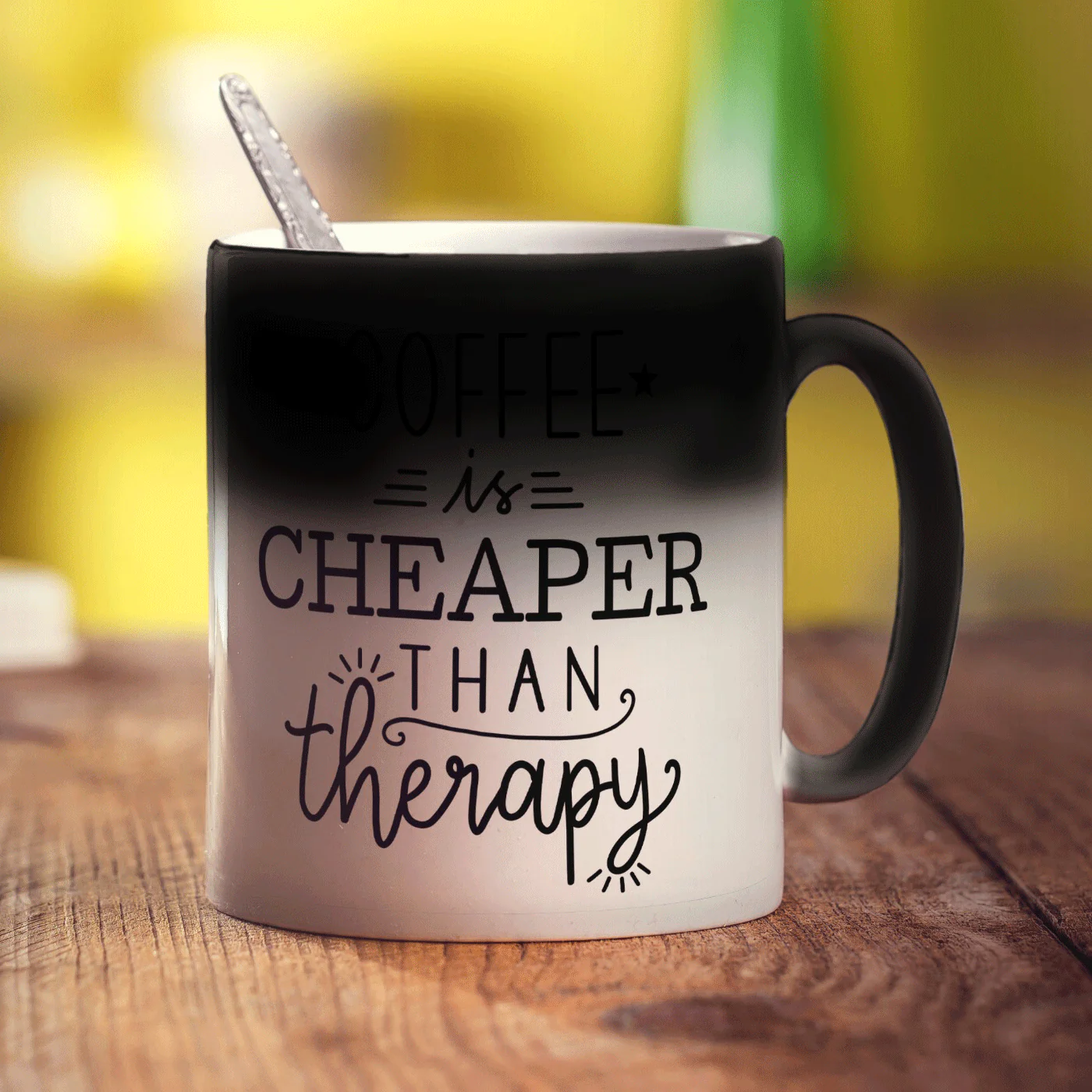 Coffee is Cheaper Than Therapy Mug - Image 8