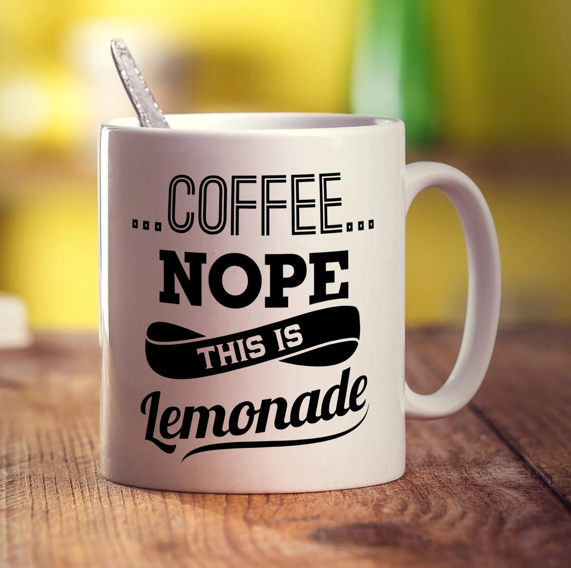 Coffee Nope This is Lemonade Mug