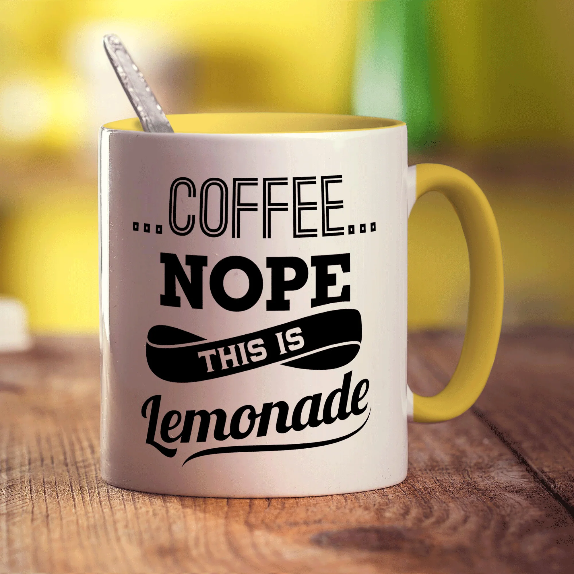 Coffee Nope This is Lemonade Mug - Image 5